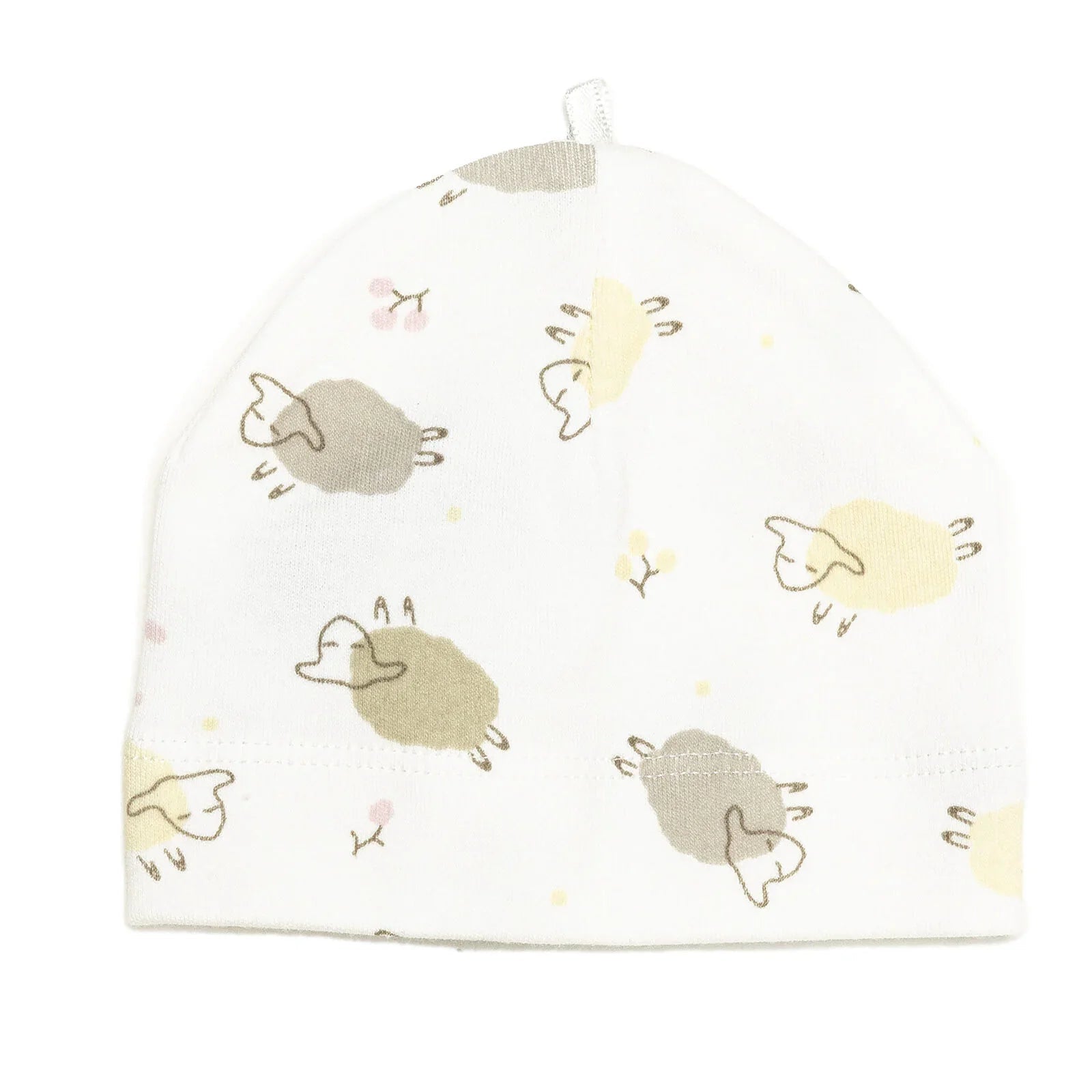HelloBaby Footed Jumpsuit with Hat - Ecru - mezetto ebebek ebebek