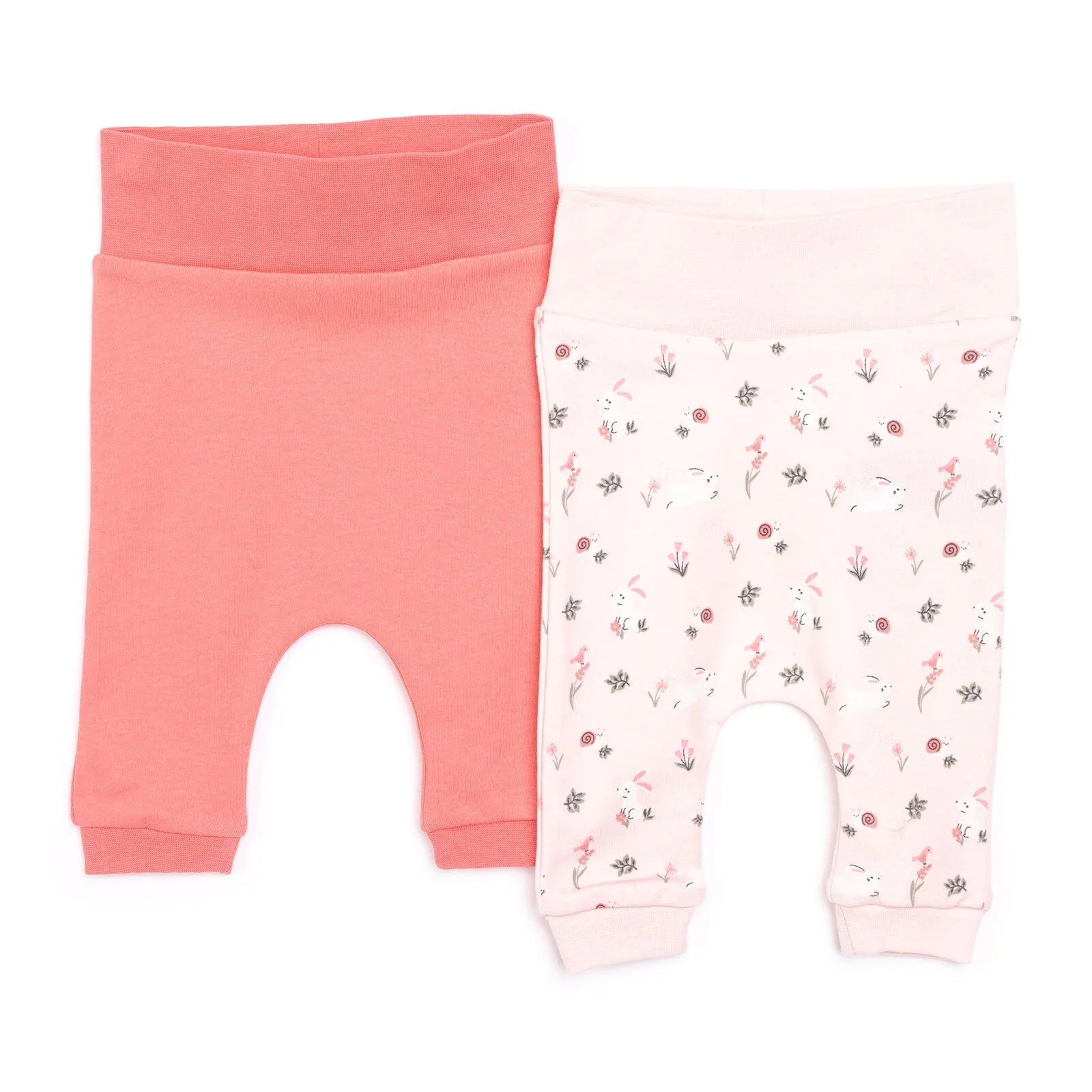 HelloBaby Girl 2 Piece Footles Bottom - Coral - mezetto ebebek ebebek
