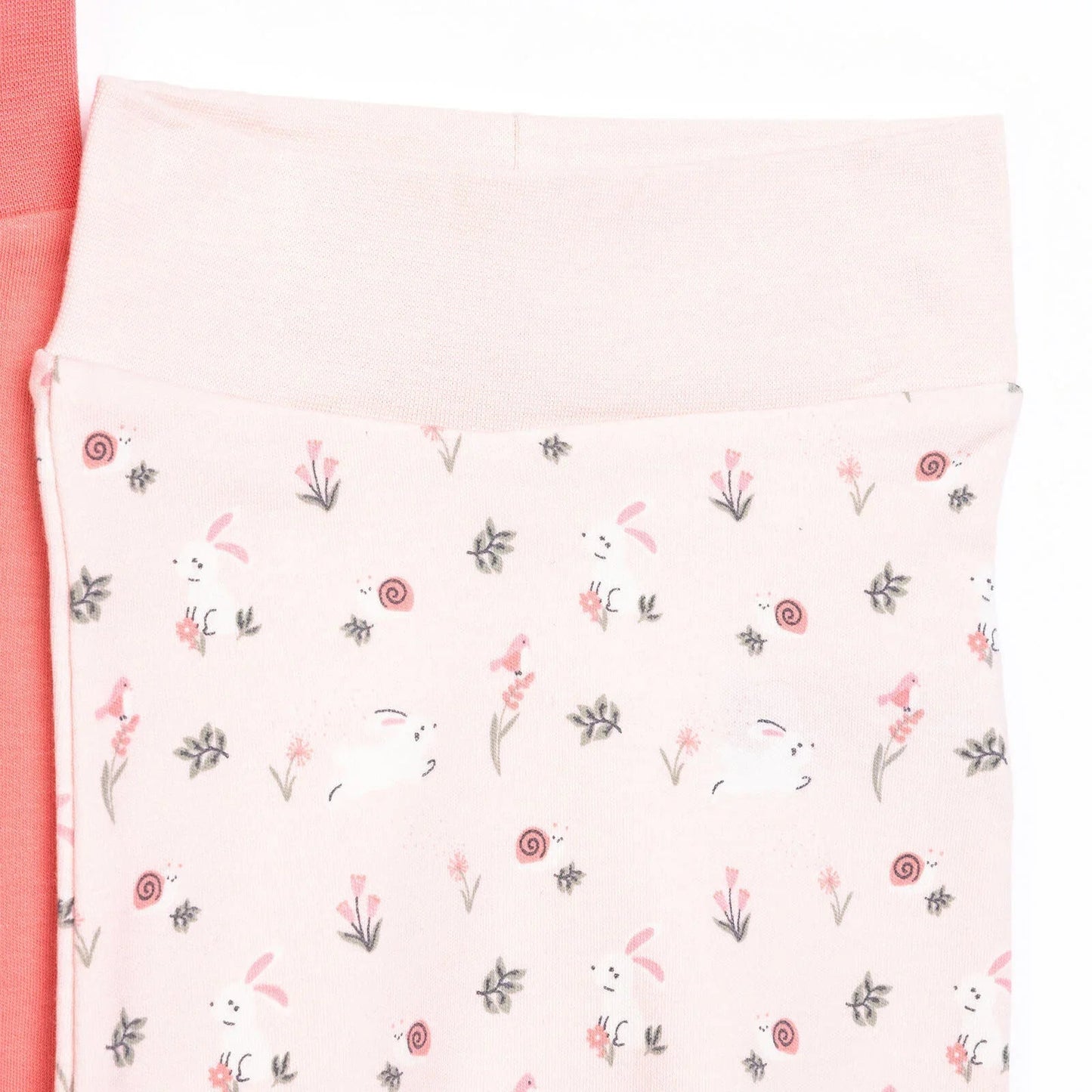 HelloBaby Girl 2 Piece Footles Bottom - Coral - mezetto ebebek ebebek