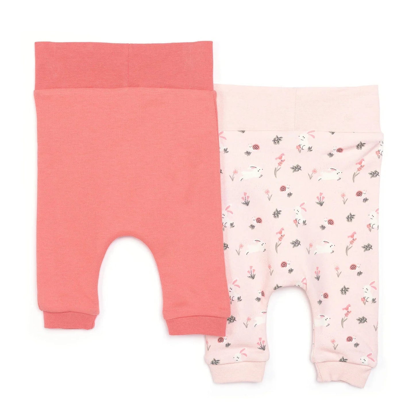 HelloBaby Girl 2 Piece Footles Bottom - Coral - mezetto ebebek ebebek