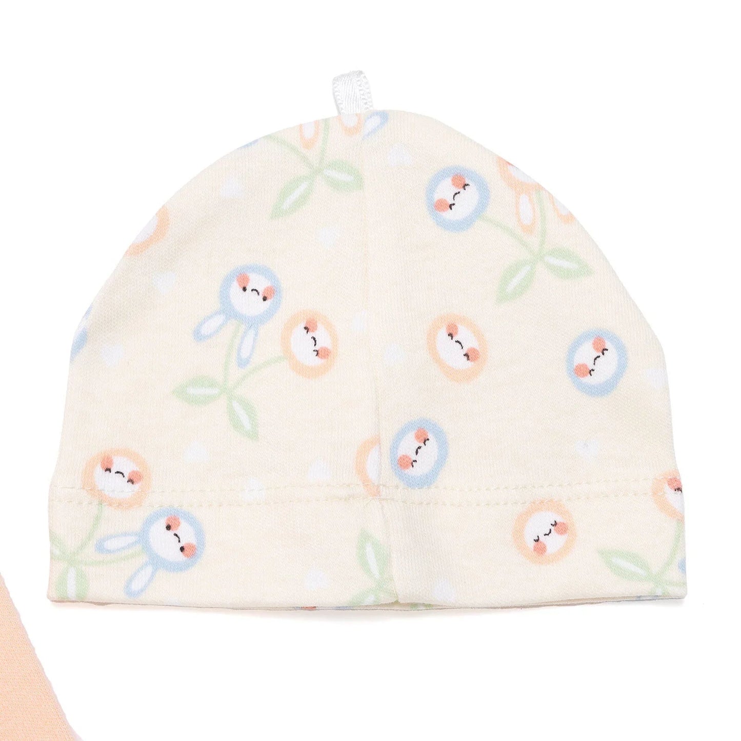 HelloBaby Girl 5 Piece Newborn Set - Salmon - mezetto ebebek ebebek