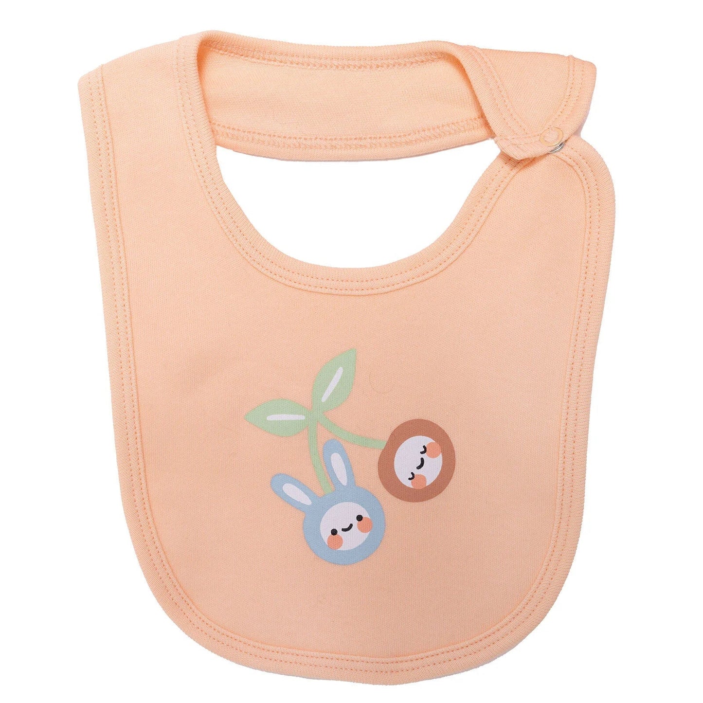 HelloBaby Girl 5 Piece Newborn Set - Salmon - mezetto ebebek ebebek