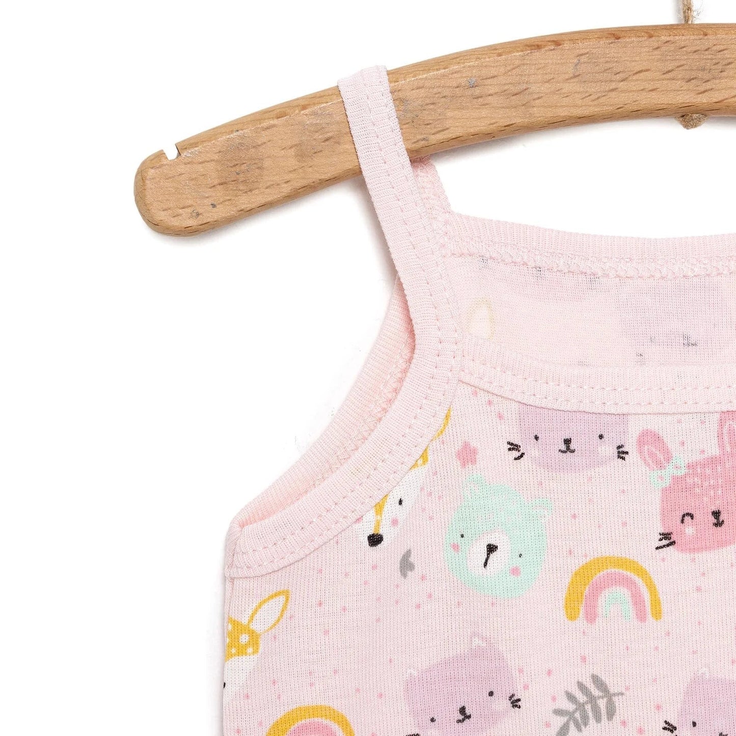 HelloBaby Girl Athlete Bodysuit - Pink - mezetto ebebek ebebek