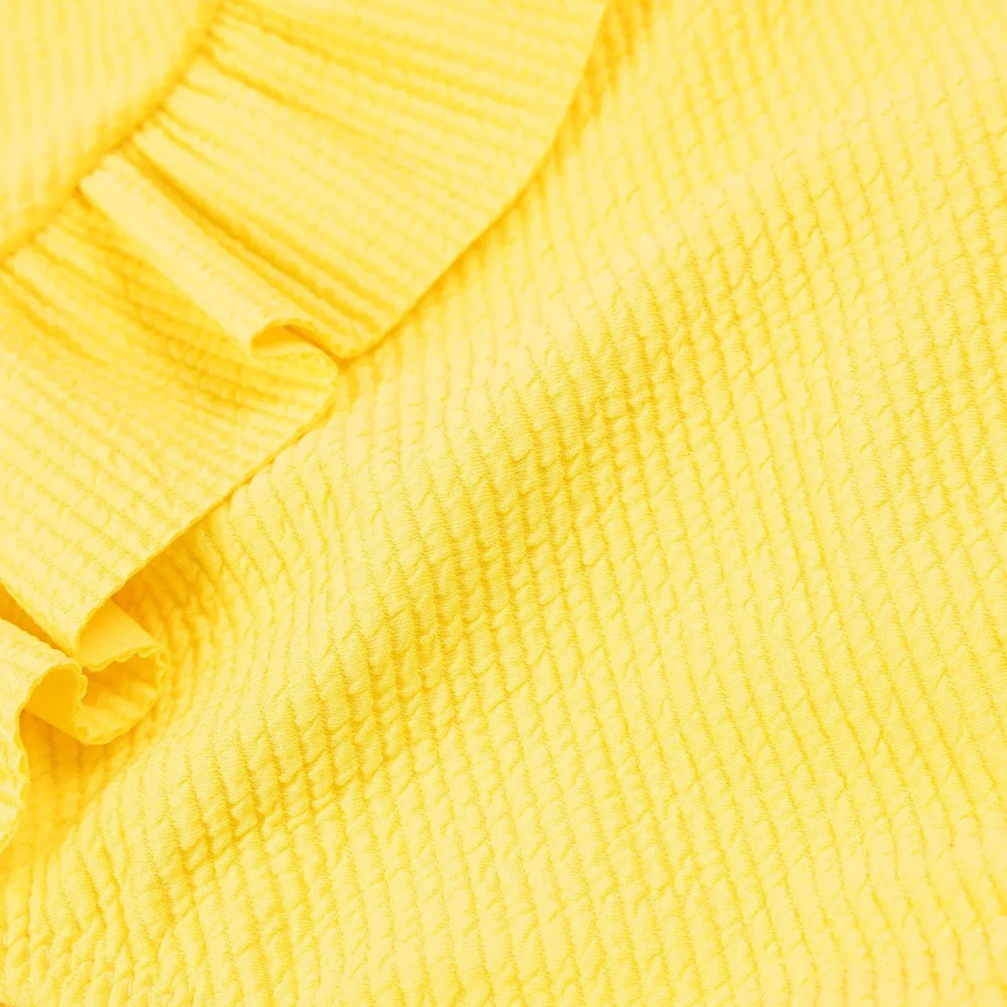 HelloBaby Girl Baby Swimsuit - Yellow - mezetto ebebek ebebek