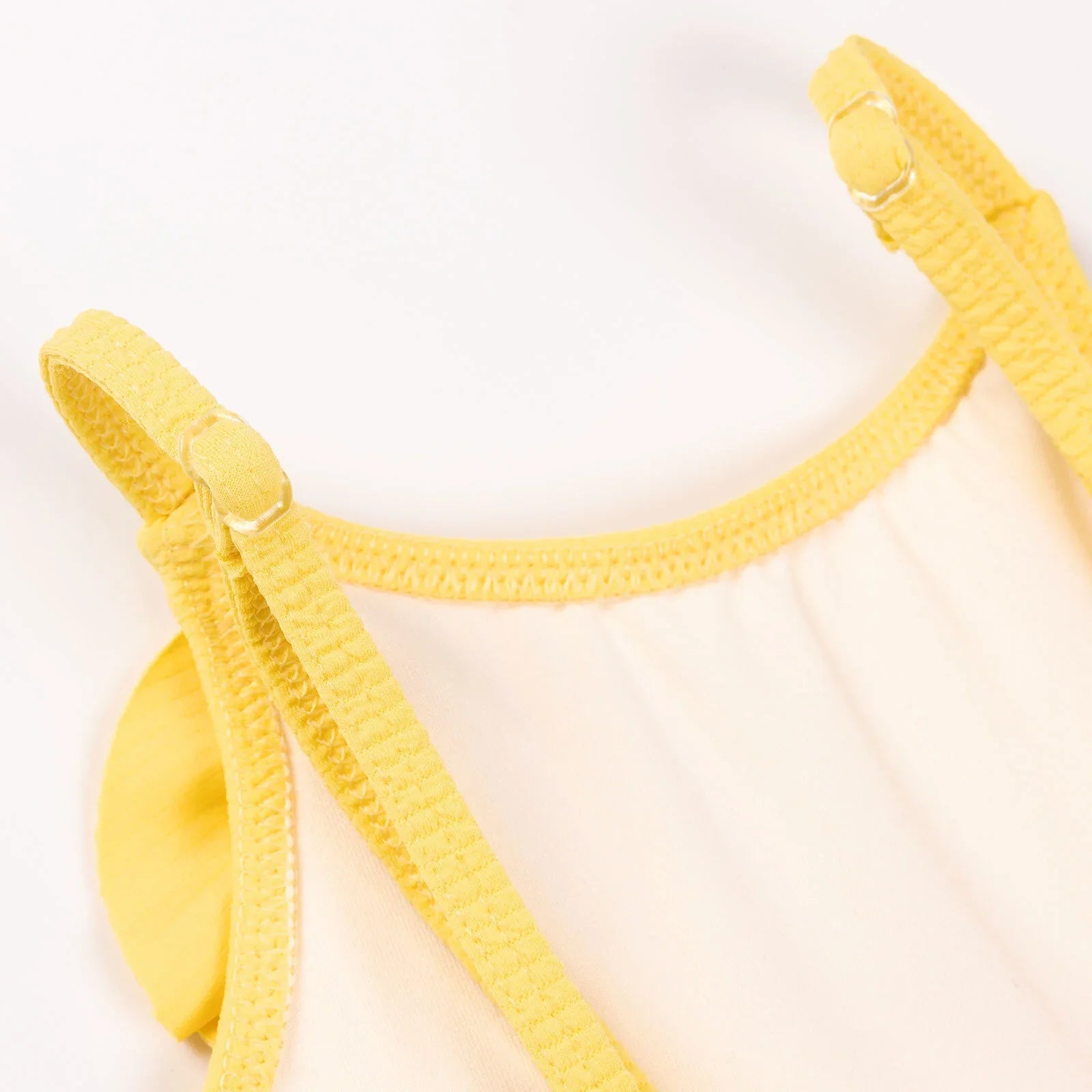 HelloBaby Girl Baby Swimsuit - Yellow - mezetto ebebek ebebek