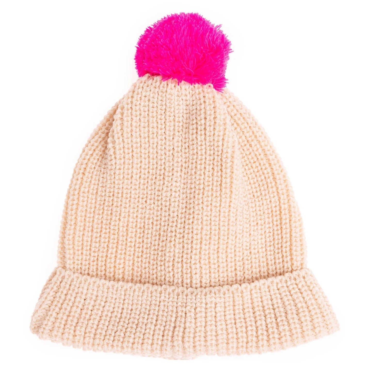 HelloBaby Girl Beanie - Ecru - mezetto ebebek ebebek
