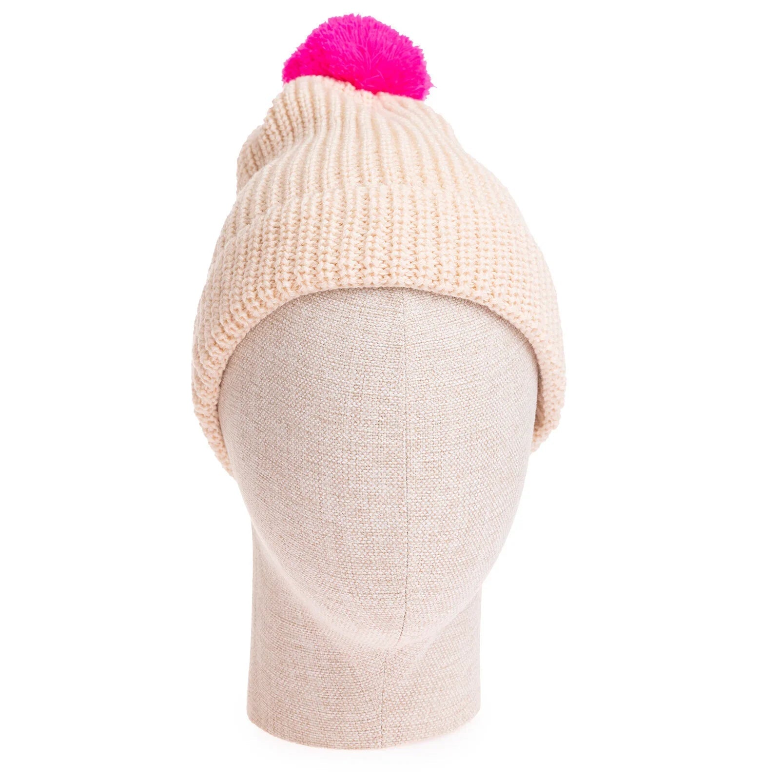HelloBaby Girl Beanie - Ecru - mezetto ebebek ebebek