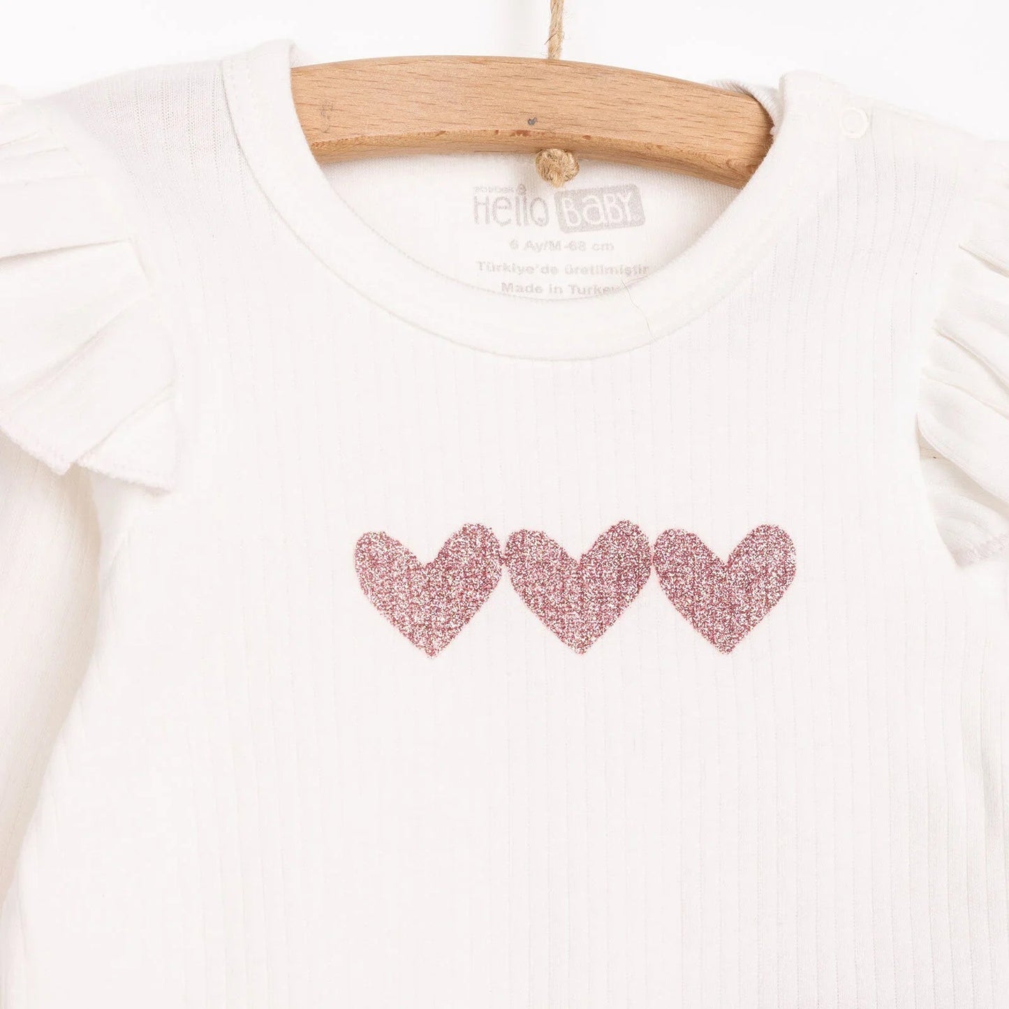 HelloBaby Girl Blouse - Skirt - Ecru - mezetto ebebek ebebek