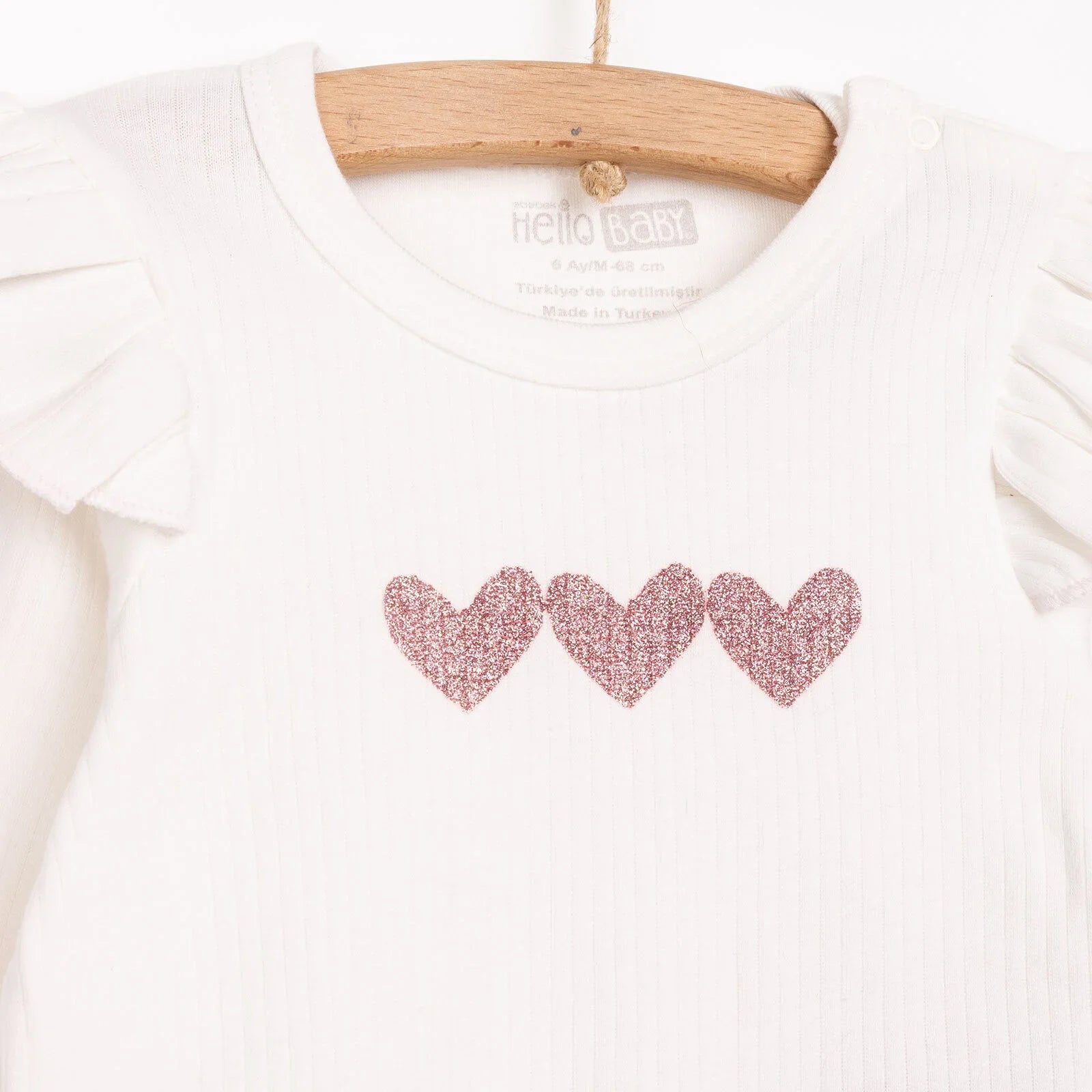 HelloBaby Girl Blouse - Skirt - Ecru - mezetto ebebek ebebek