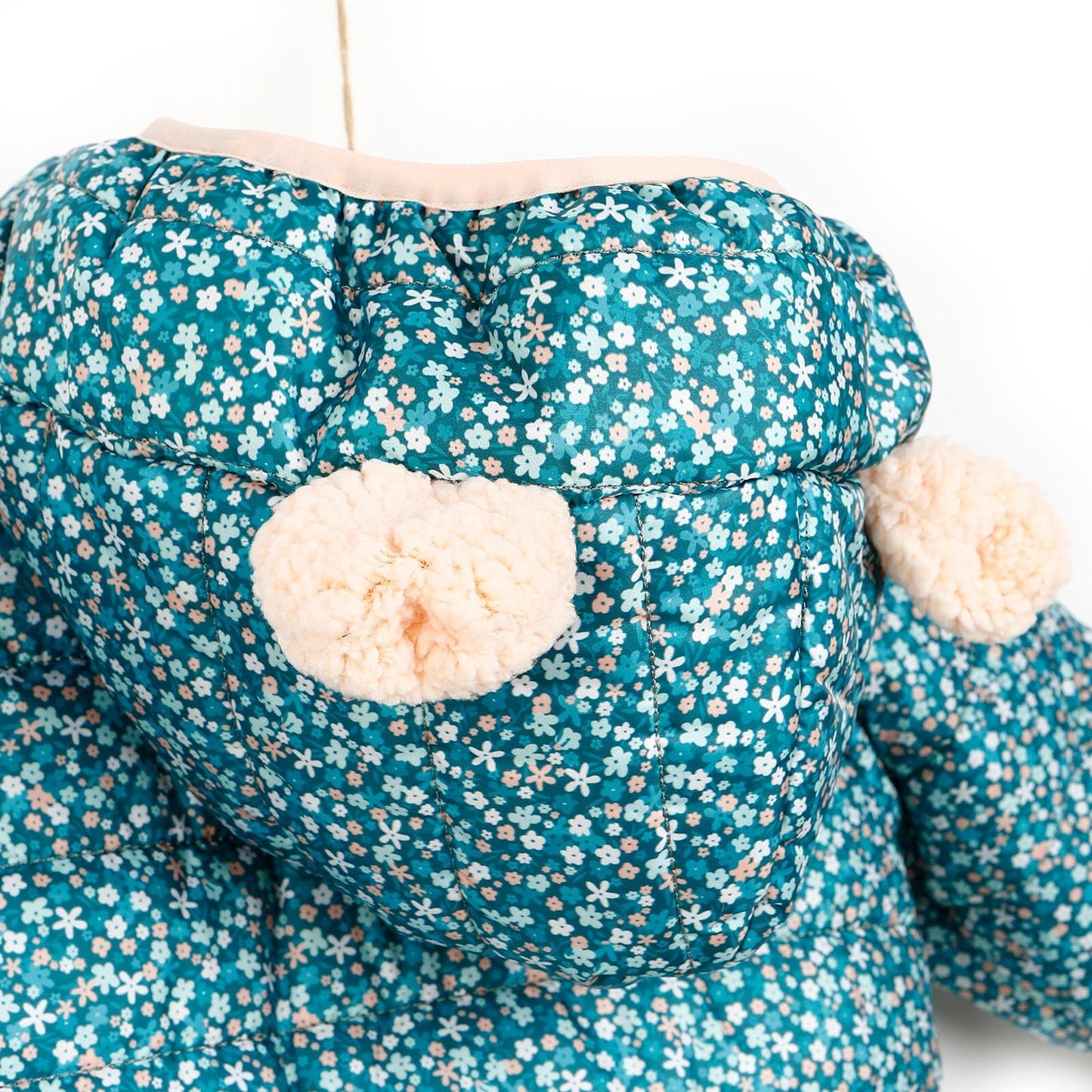 HelloBaby Girl Coat - Dark Green - mezetto ebebek ebebek