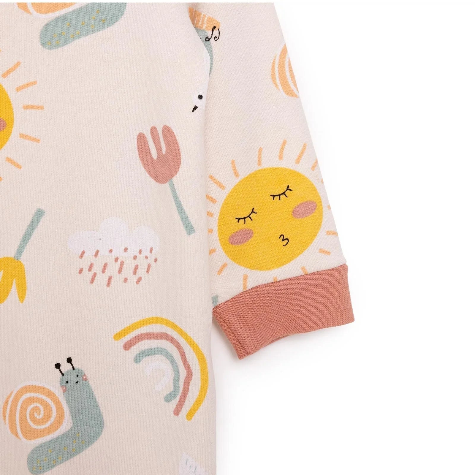 HelloBaby Girl Jumpsuit - Beige - mezetto ebebek ebebek