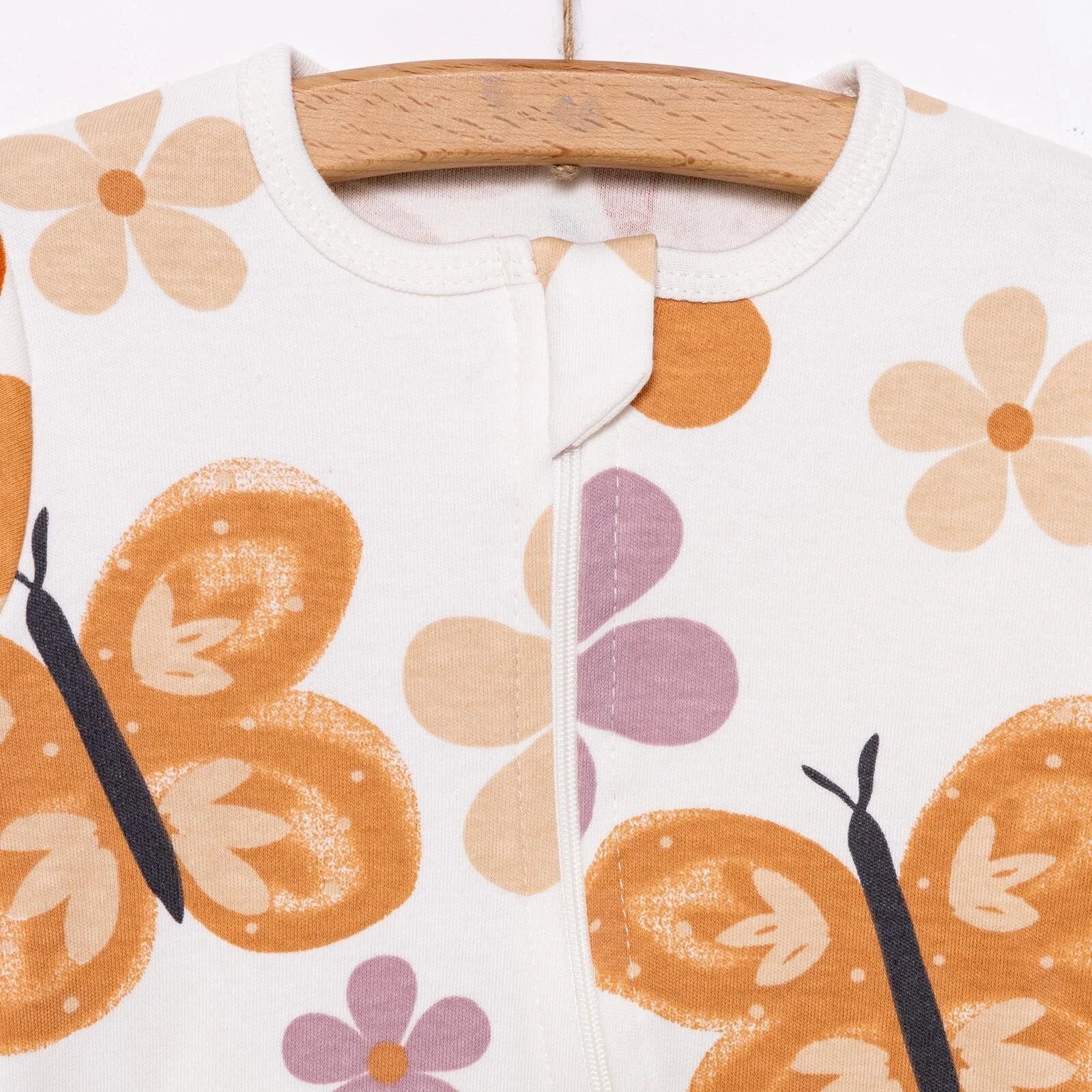 HelloBaby Girl Jumpsuit - Beige - mezetto ebebek ebebek