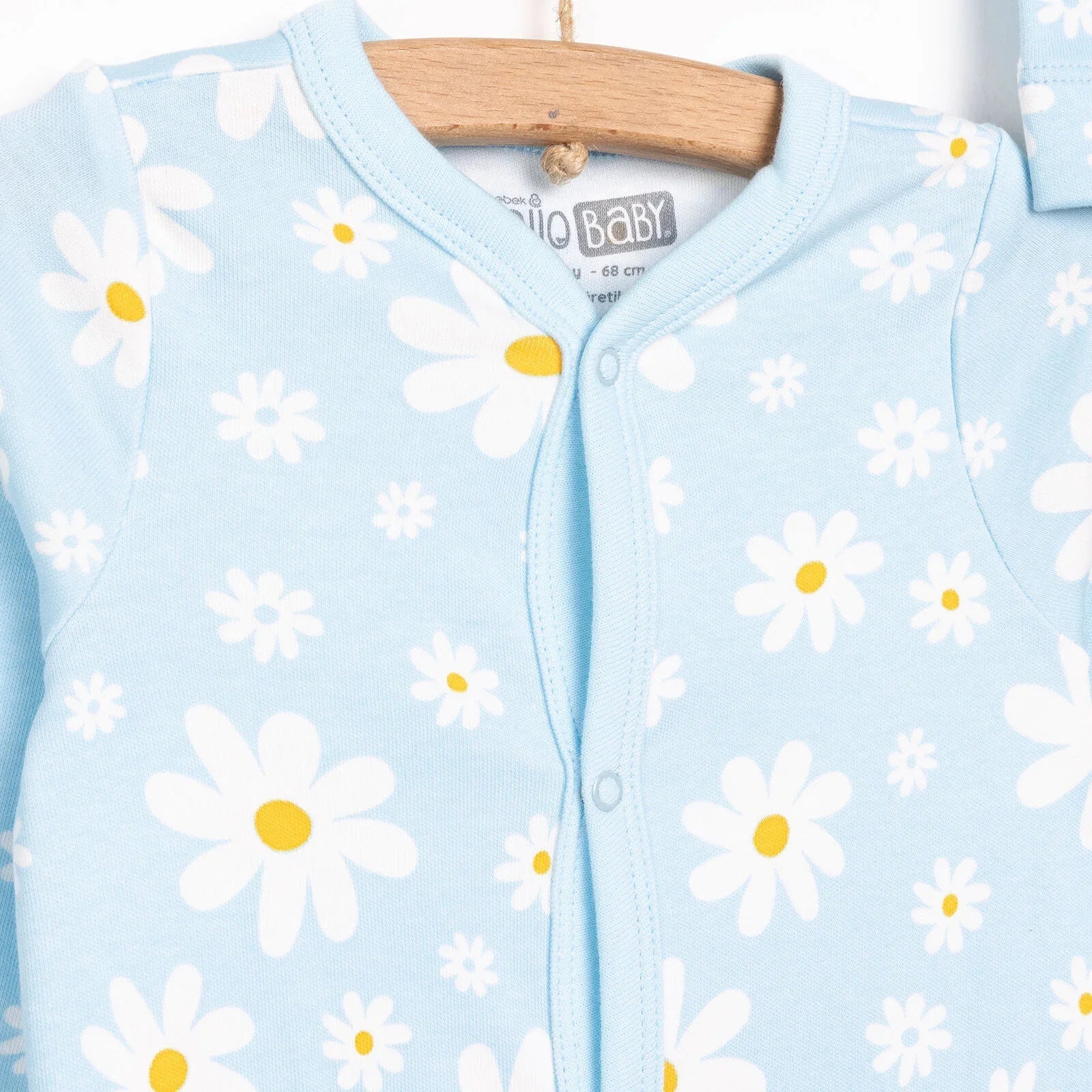 HelloBaby Girl Jumpsuit - Hat - Blue - mezetto ebebek ebebek