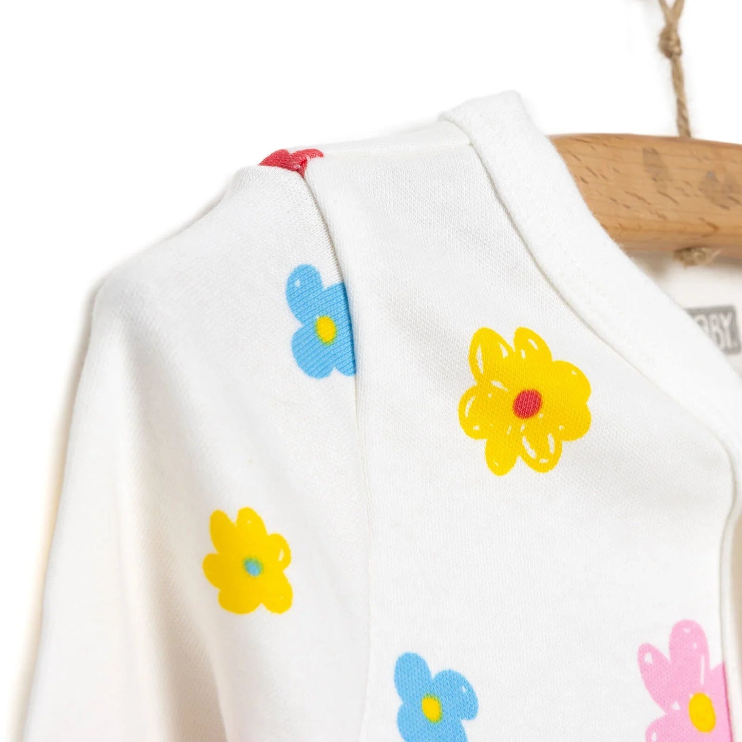 HelloBaby Girl Jumpsuit & Hat - Yellow - mezetto ebebek ebebek