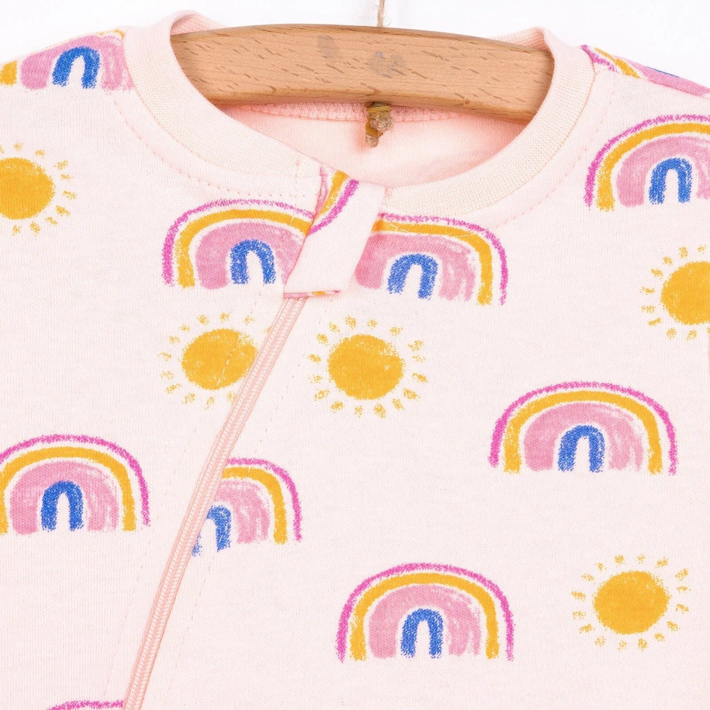 HelloBaby Girl Jumpsuit - Light Pink - mezetto ebebek ebebek