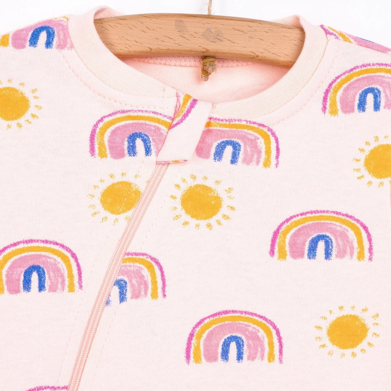 HelloBaby Girl Jumpsuit - Light Pink - mezetto ebebek ebebek