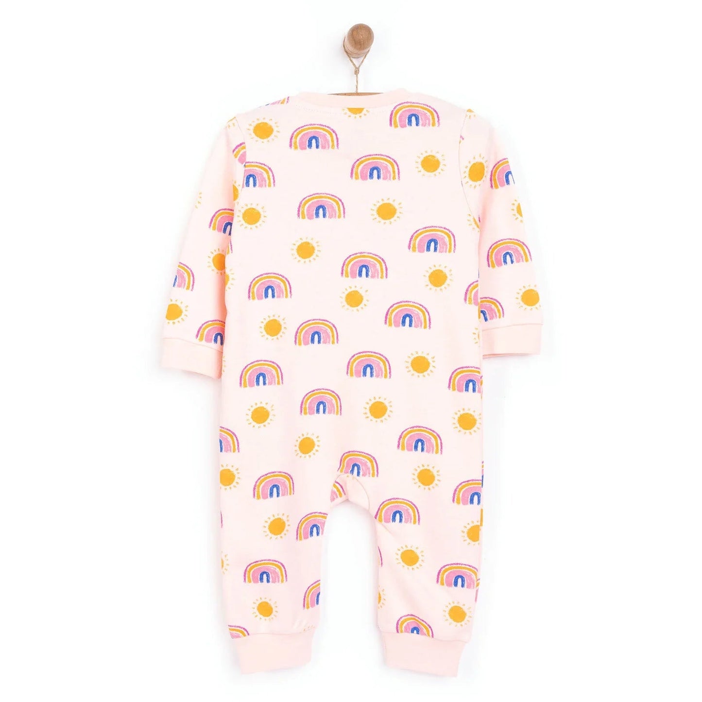 HelloBaby Girl Jumpsuit - Light Pink - mezetto ebebek ebebek