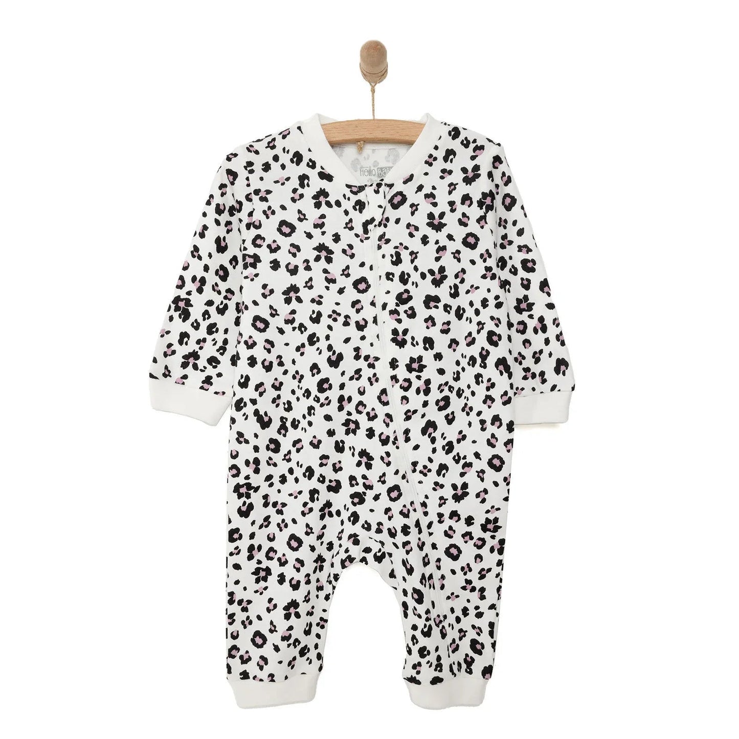 HelloBaby Girl Jumpsuit - Pink - mezetto ebebek ebebek