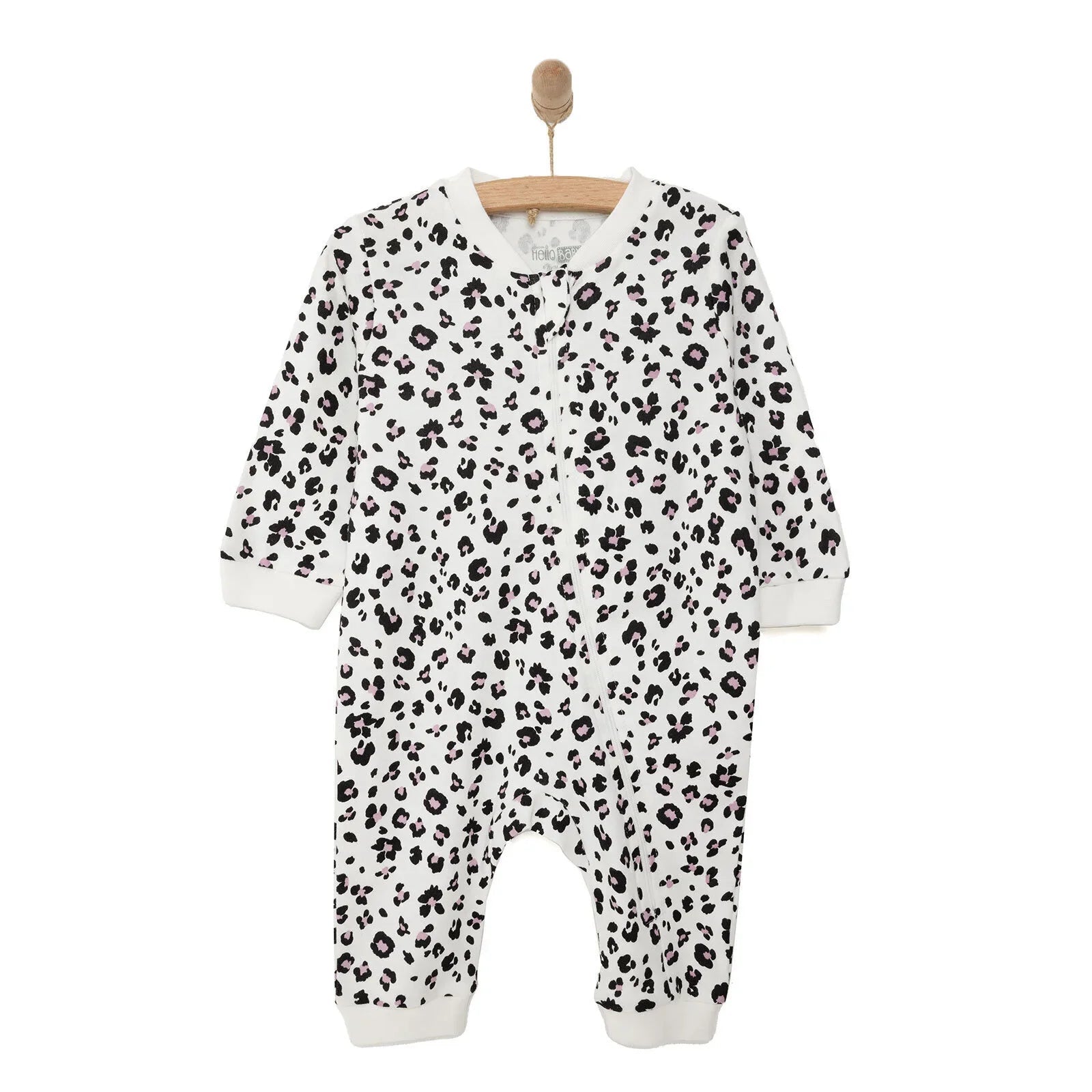 HelloBaby Girl Jumpsuit - Pink - mezetto ebebek ebebek