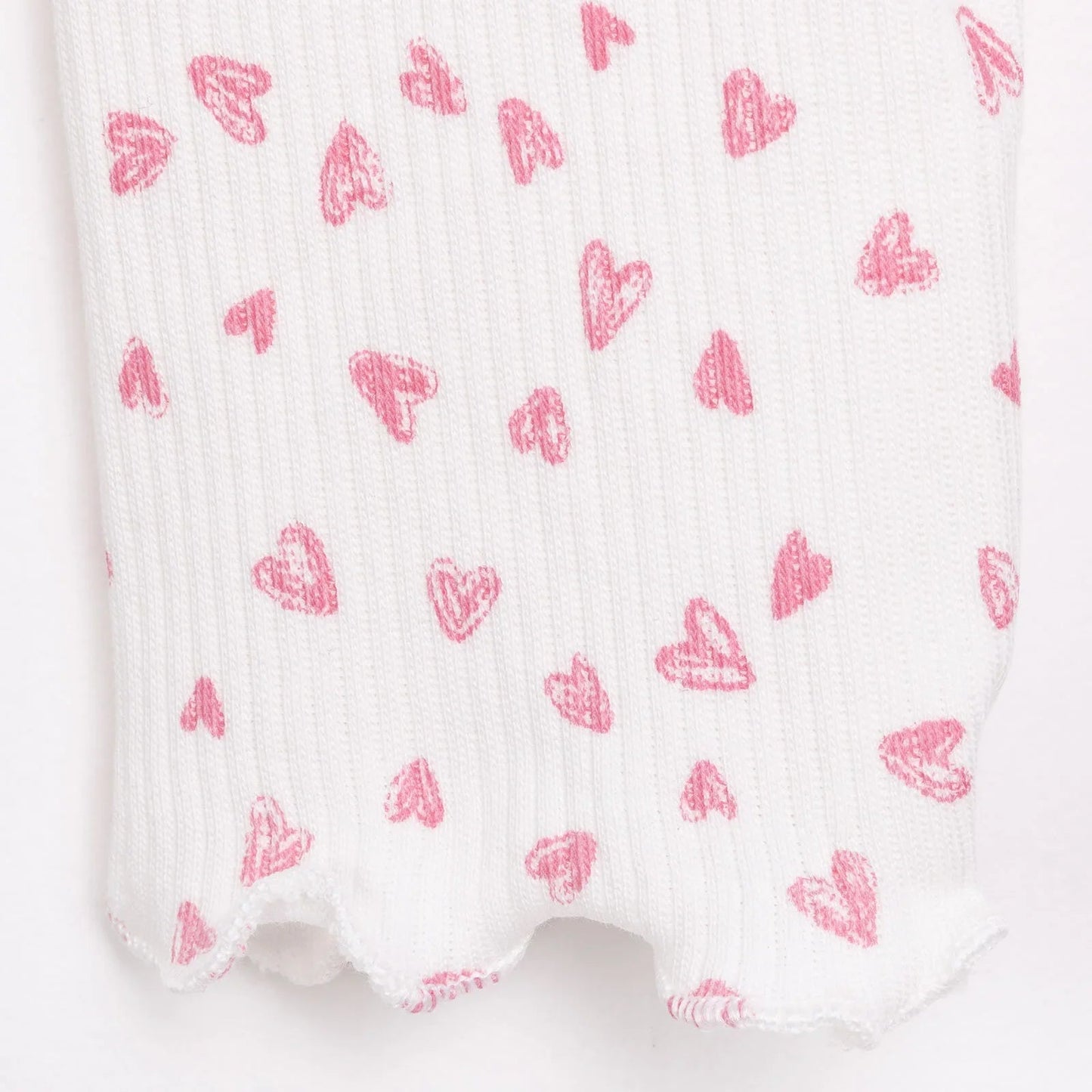 HelloBaby Girl Leggings - Ecru - mezetto ebebek ebebek
