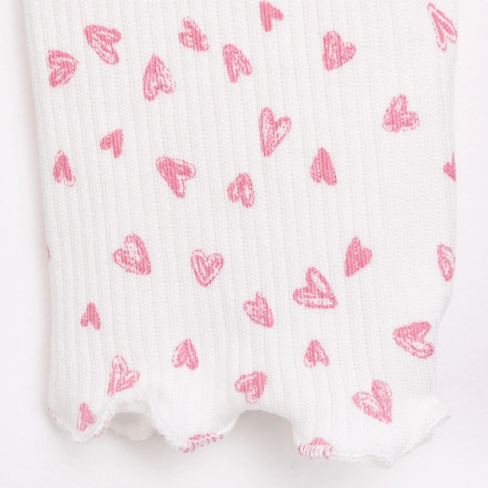 HelloBaby Girl Leggings - Ecru - mezetto ebebek ebebek