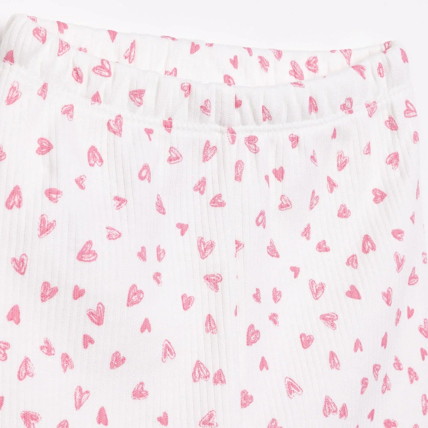 HelloBaby Girl Leggings - Ecru - mezetto ebebek ebebek