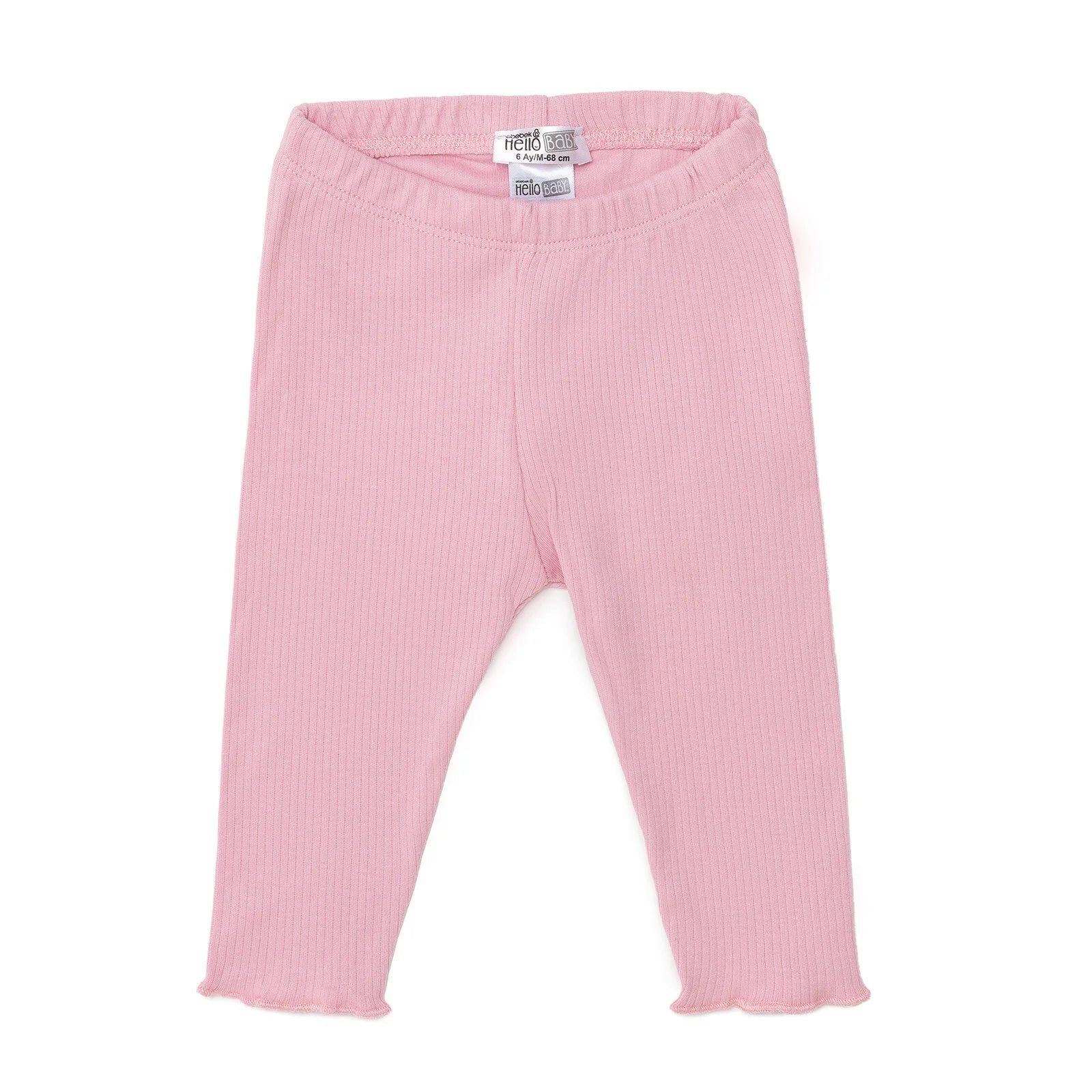 HelloBaby Girl Leggings - Pink - mezetto ebebek ebebek
