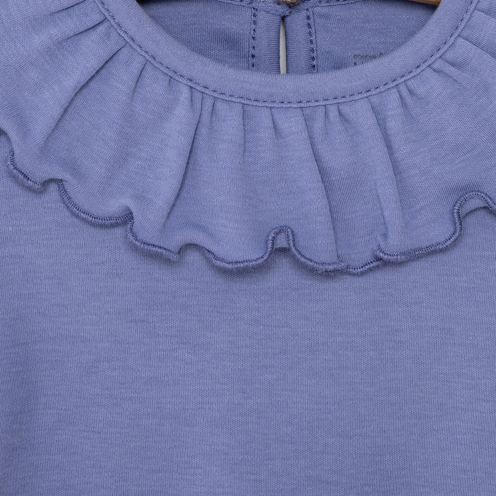 HelloBaby Girl Long Sleeve Bodysuit - Purple - mezetto ebebek ebebek