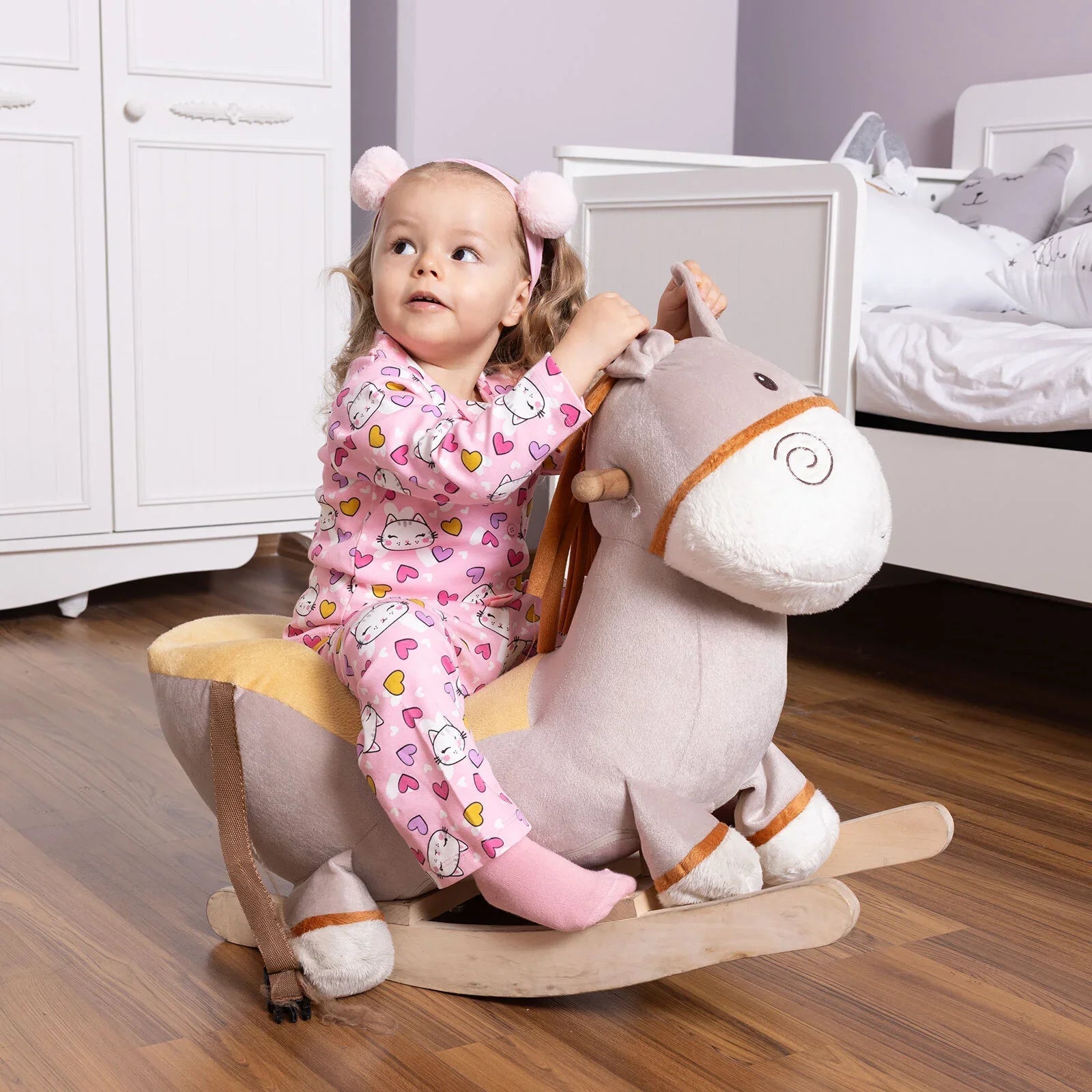 HelloBaby Girl Long Sleeve Pyjamas Set - Pink - mezetto ebebek ebebek