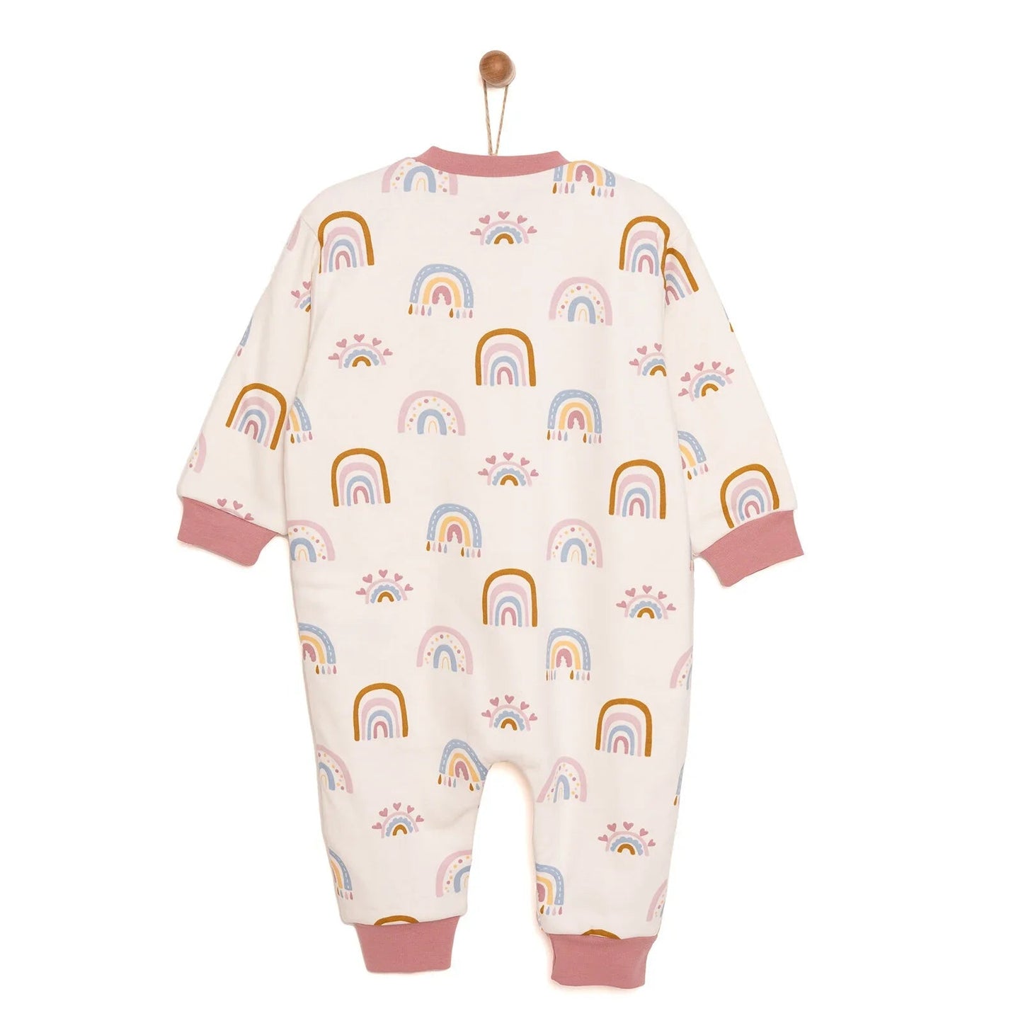HelloBaby Girl Sleepsuit - Ecru - mezetto ebebek ebebek