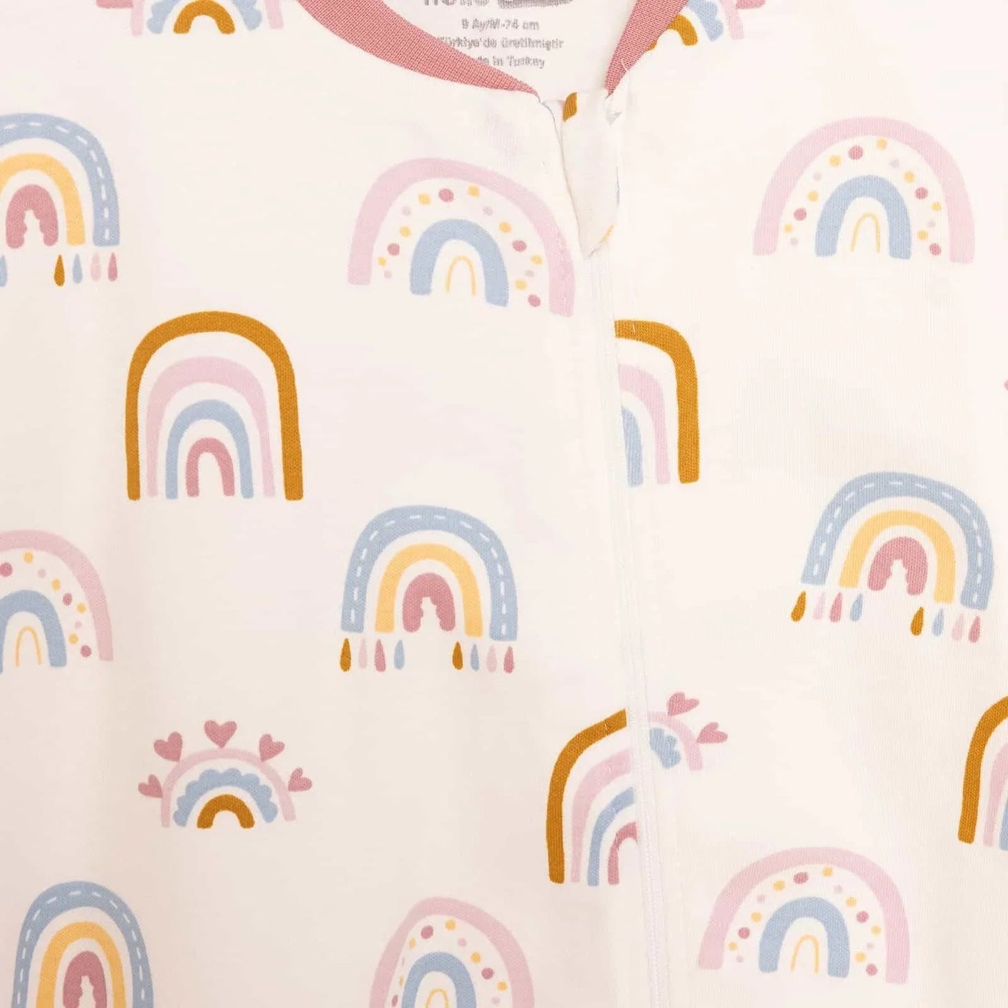 HelloBaby Girl Sleepsuit - Ecru - mezetto ebebek ebebek