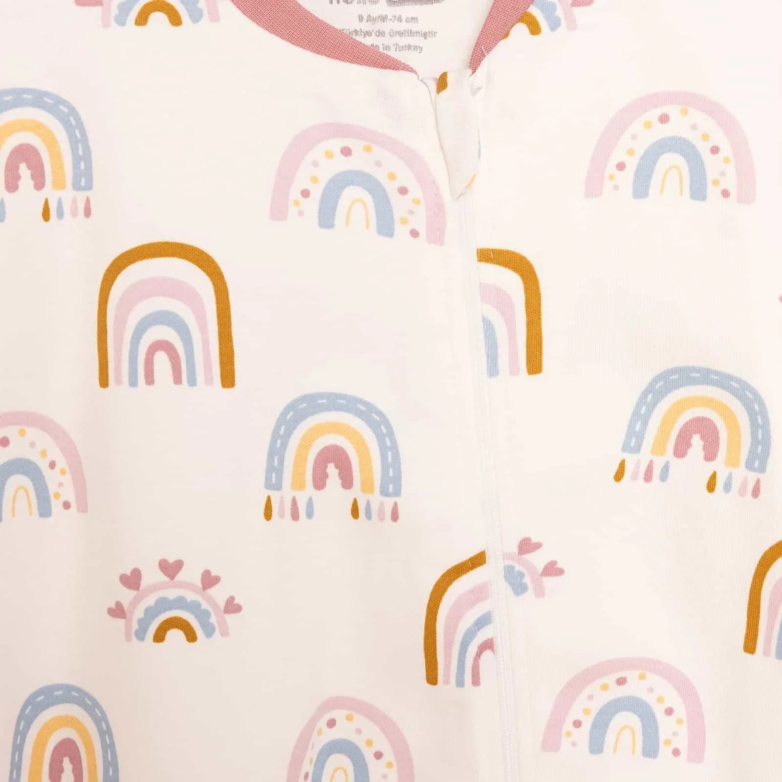HelloBaby Girl Sleepsuit - Ecru - mezetto ebebek ebebek