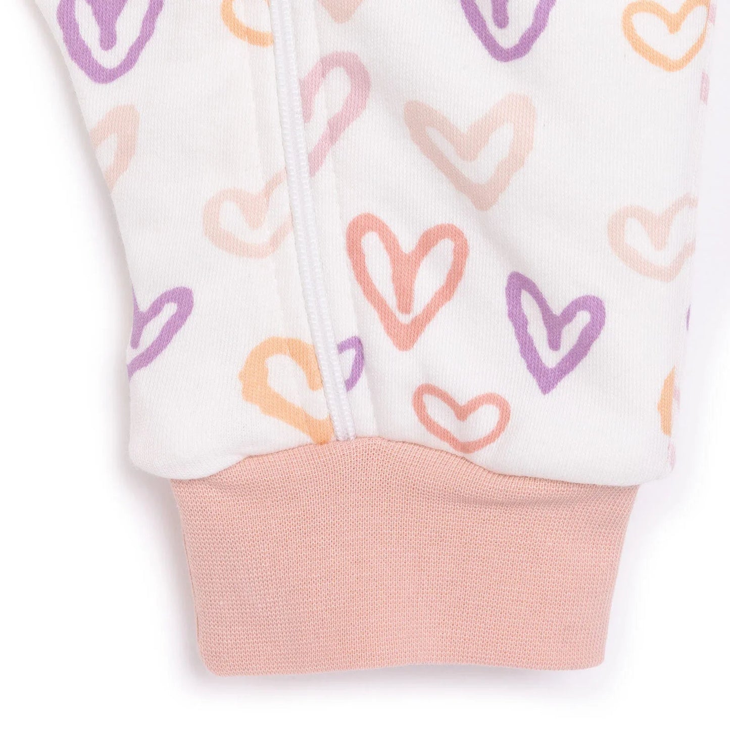 HelloBaby Girl Sleepsuit - Light Pink - mezetto ebebek ebebek