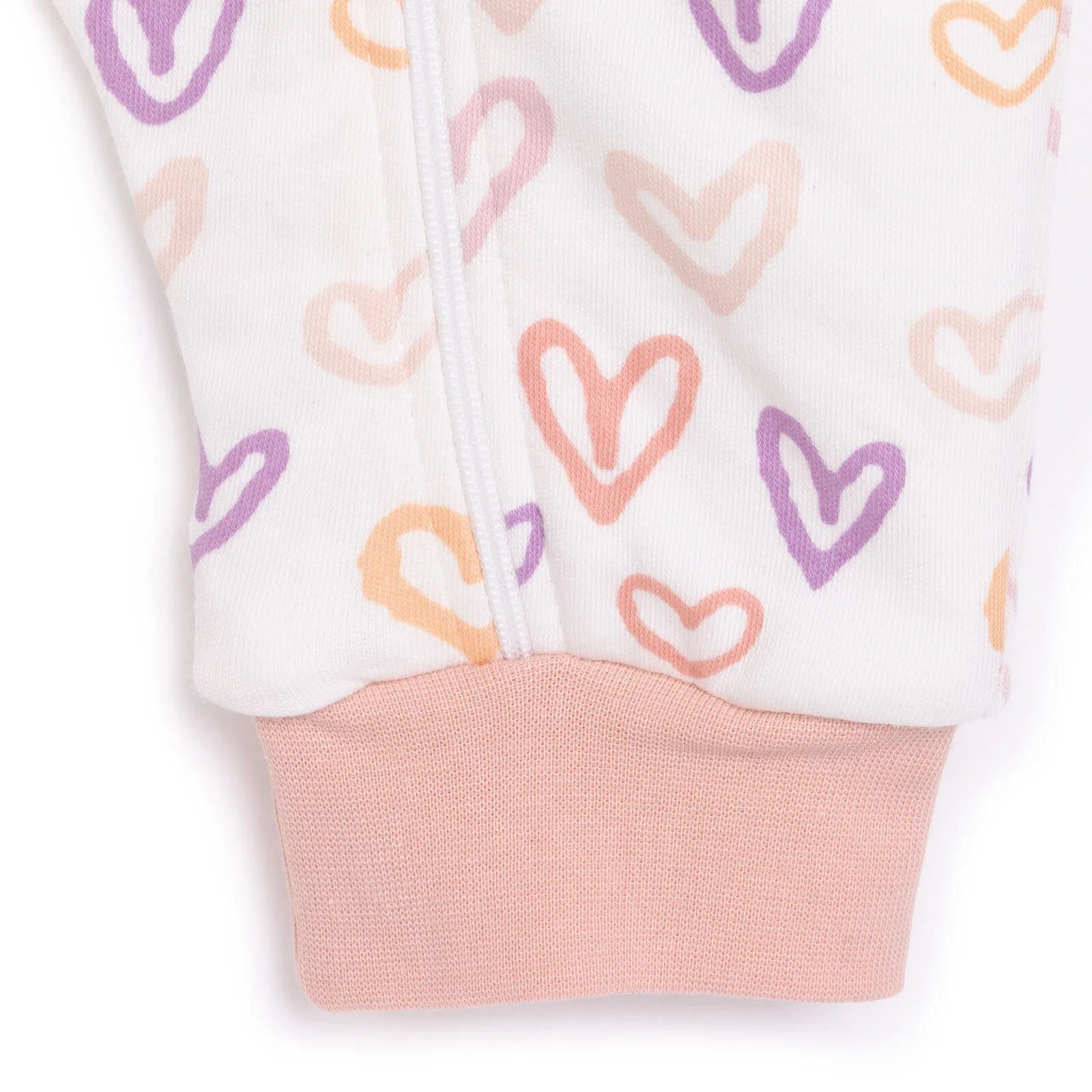 HelloBaby Girl Sleepsuit - Light Pink - mezetto ebebek ebebek