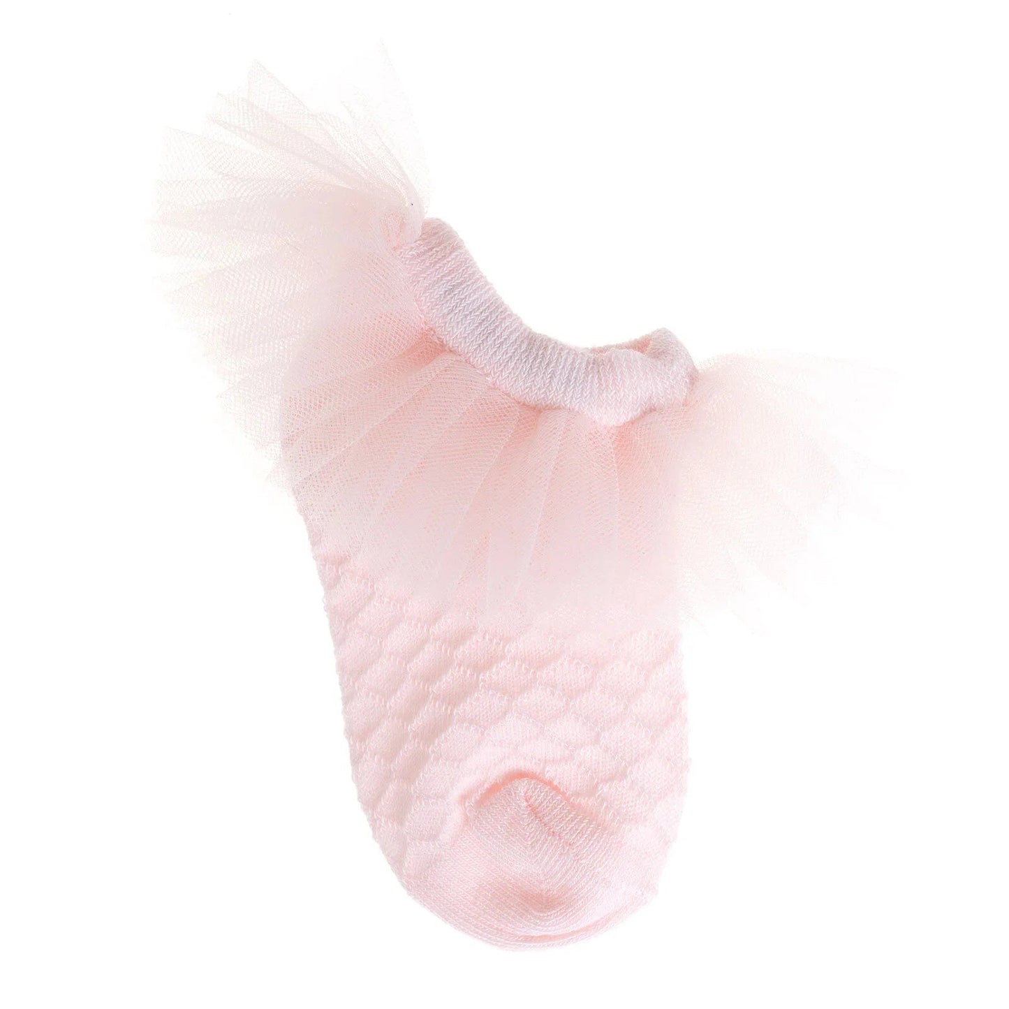 HelloBaby Girl Socks with Lace - Light Pink - mezetto ebebek ebebek