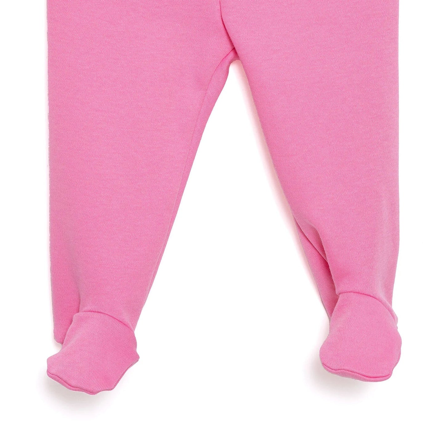 HelloBaby Girl Wrapover Top - Hat - Footed Bottom - Salmon - mezetto ebebek ebebek