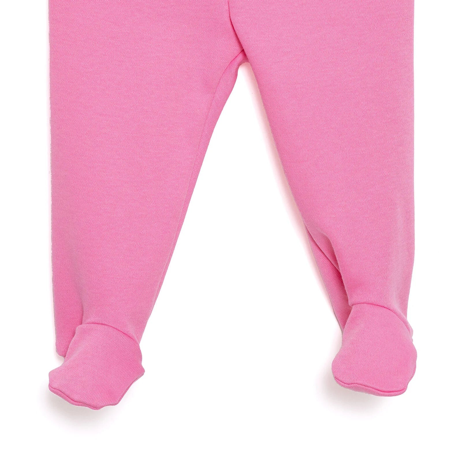 HelloBaby Girl Wrapover Top - Hat - Footed Bottom - Salmon - mezetto ebebek ebebek