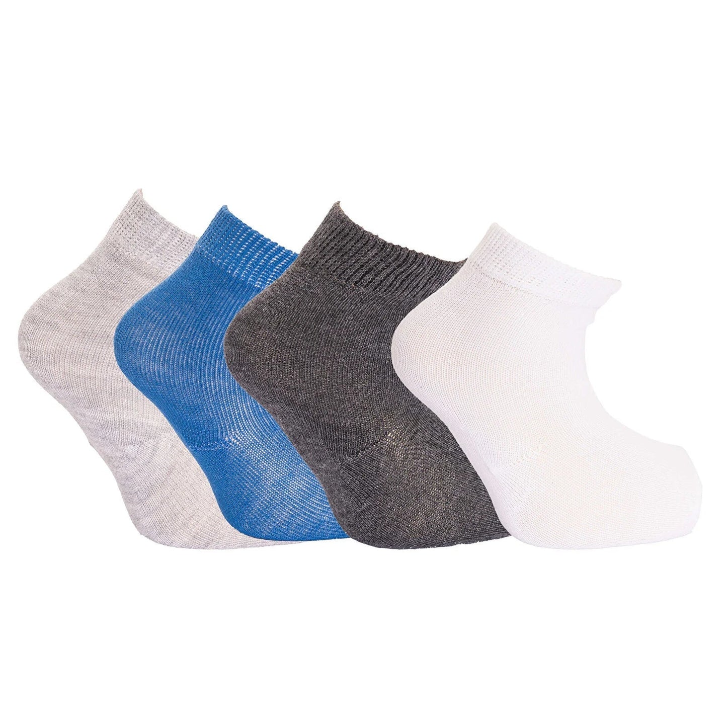 HelloBaby Grip Socks 5 pcs - Grey - mezetto ebebek ebebek
