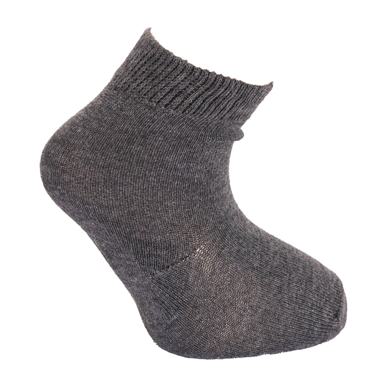 HelloBaby Grip Socks 5 pcs - Grey - mezetto ebebek ebebek
