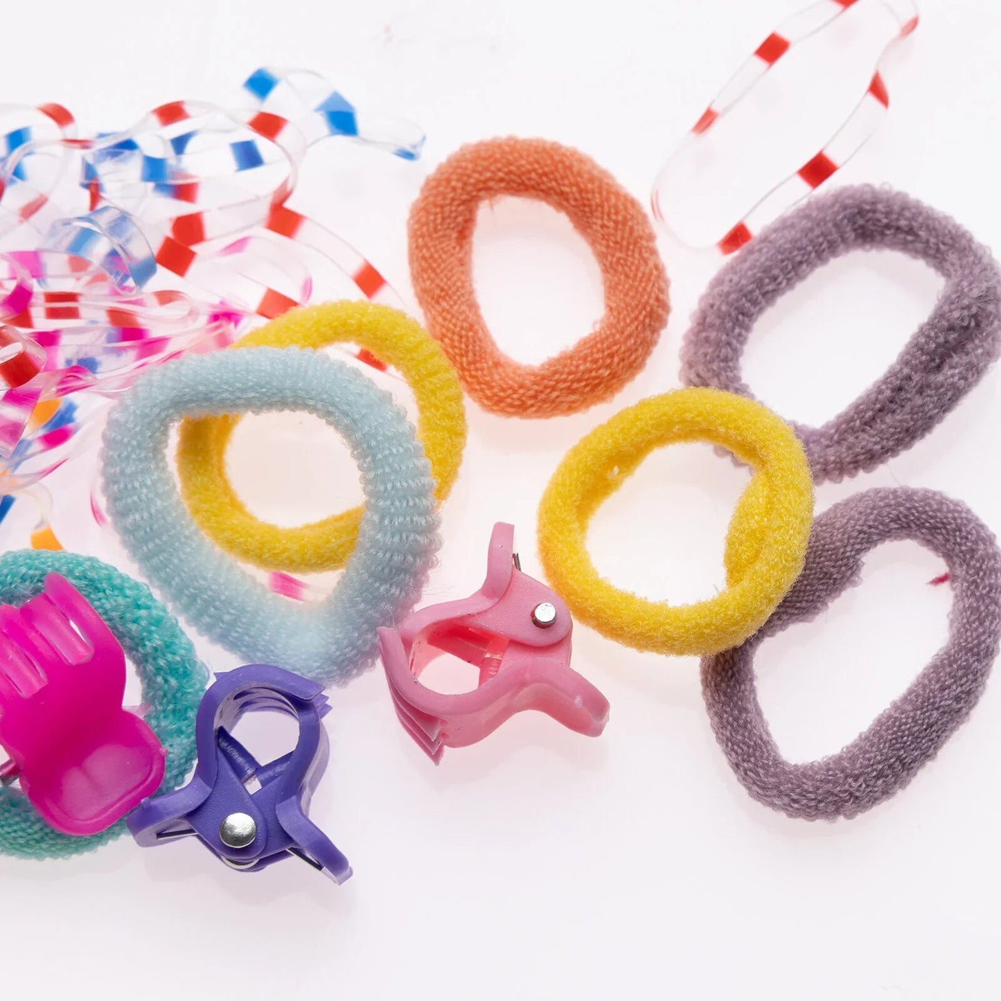 HelloBaby Hair Clips - Printed - mezetto ebebek ebebek