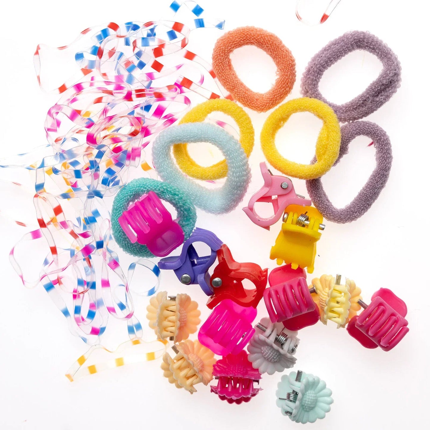 HelloBaby Hair Clips - Printed - mezetto ebebek ebebek