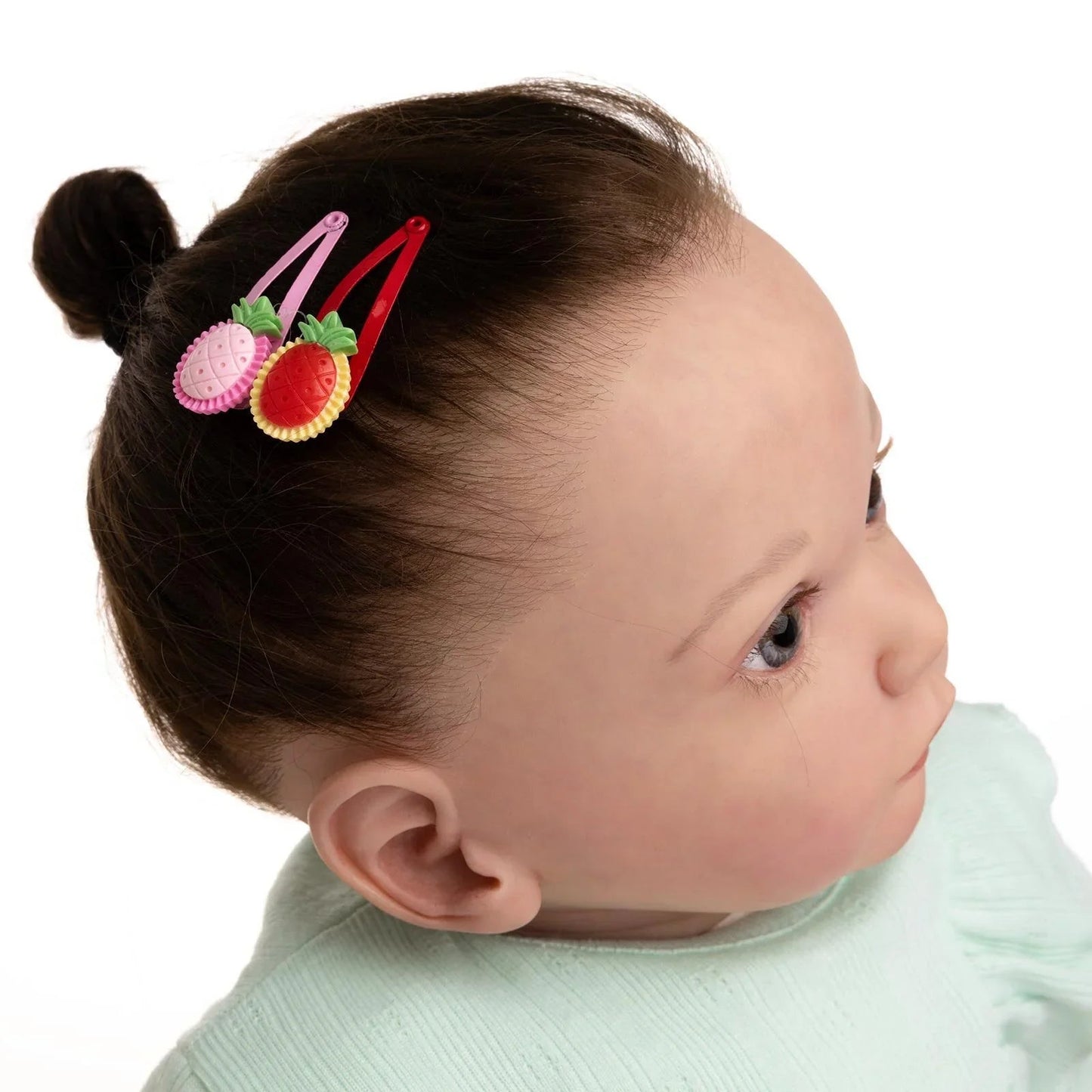 HelloBaby Hair Clips - Red - mezetto ebebek ebebek