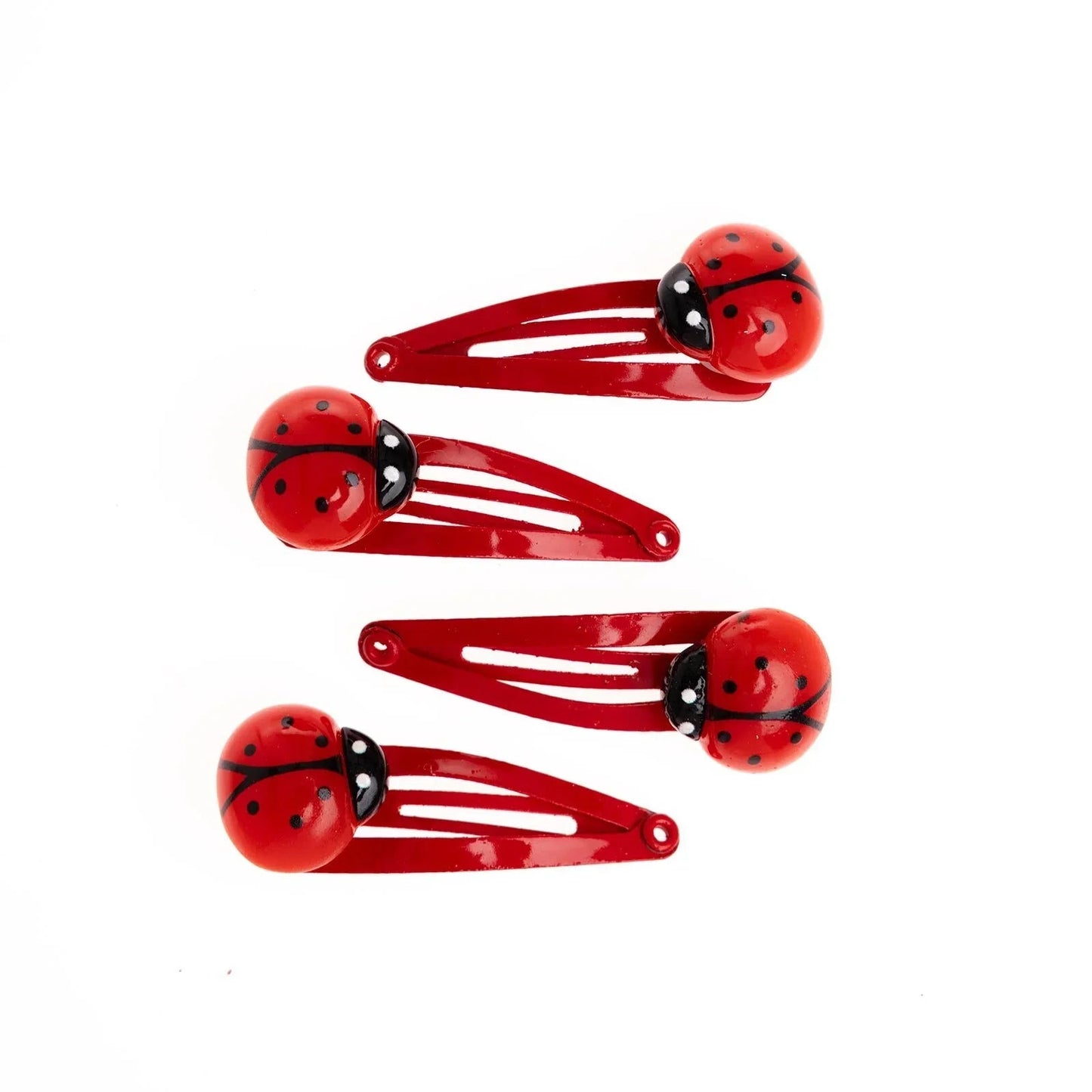 HelloBaby Hair Clips - Red - mezetto ebebek ebebek