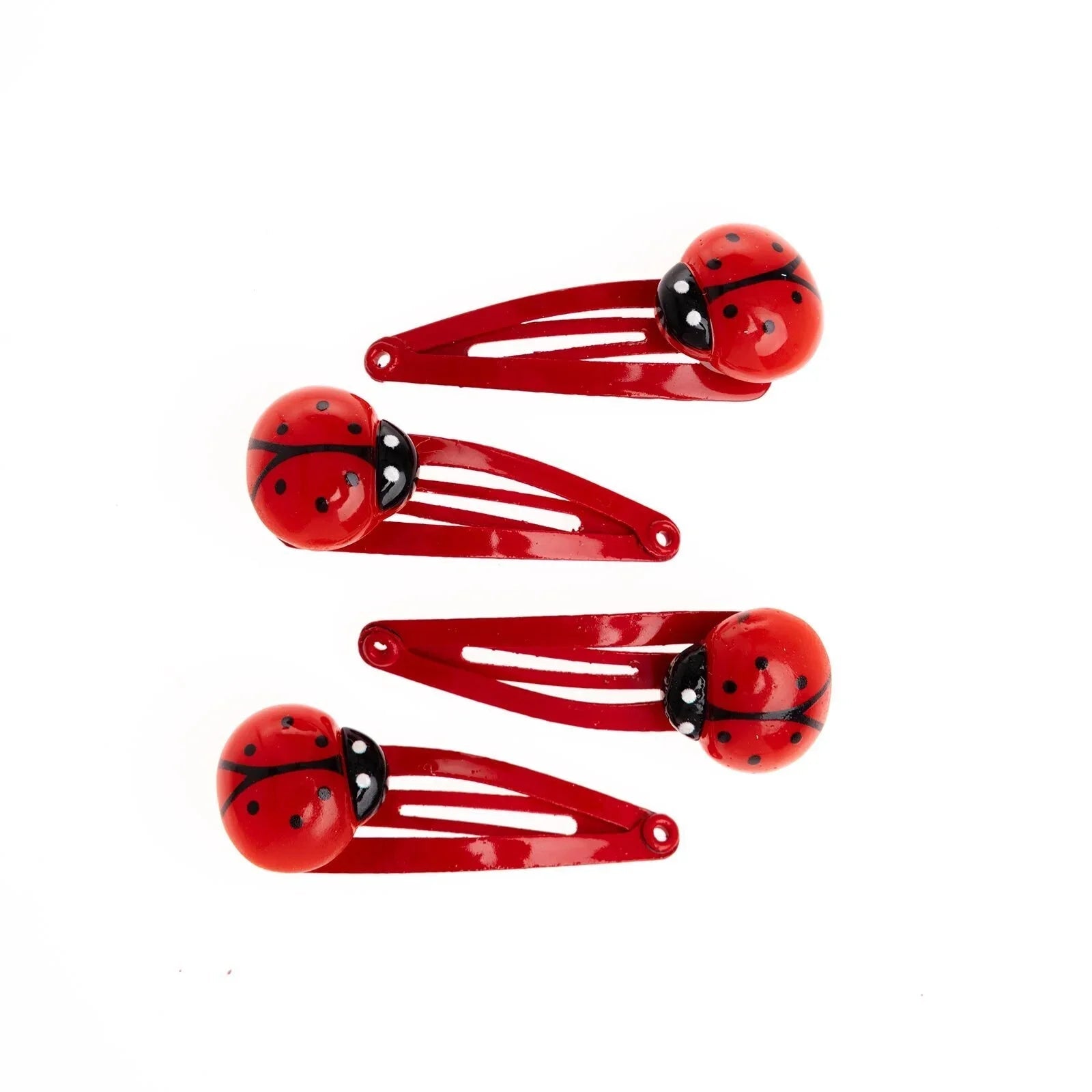 HelloBaby Hair Clips - Red - mezetto ebebek ebebek