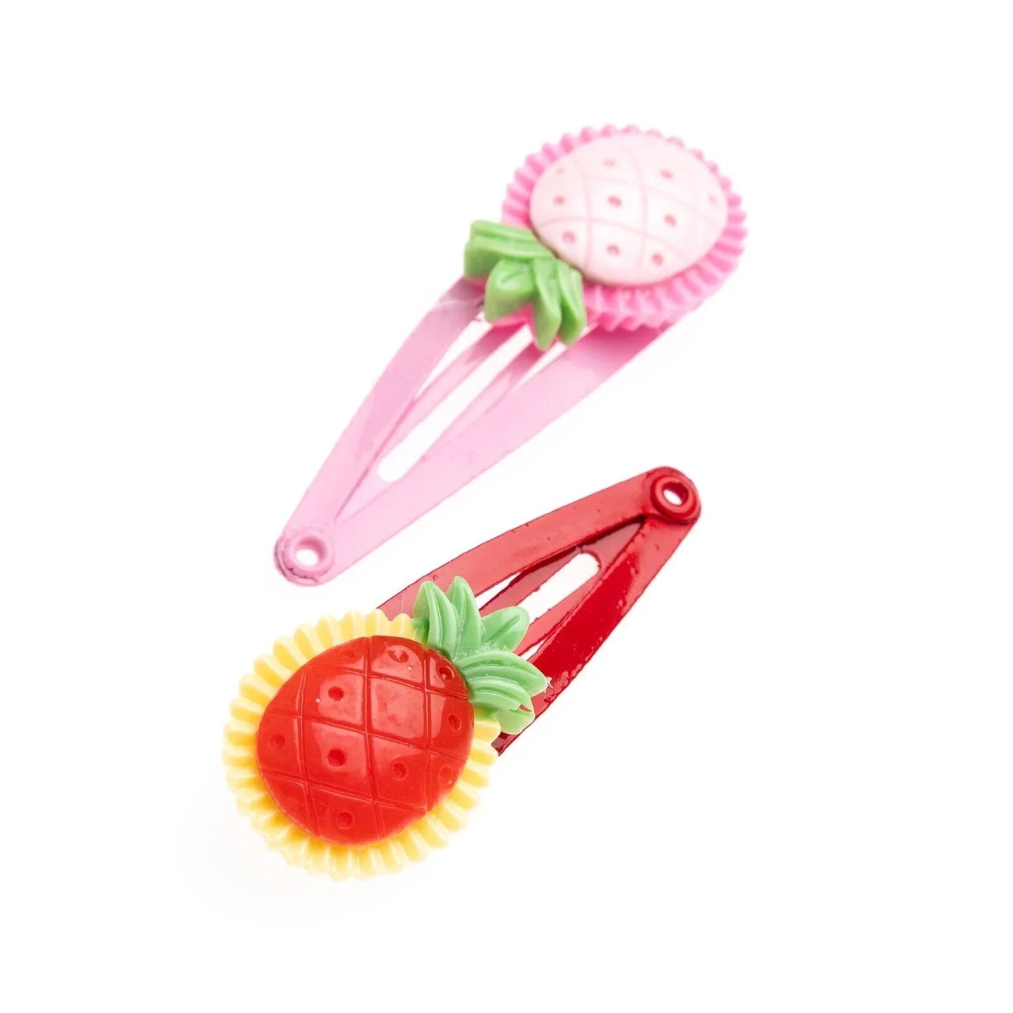HelloBaby Hair Clips - Red - mezetto ebebek ebebek