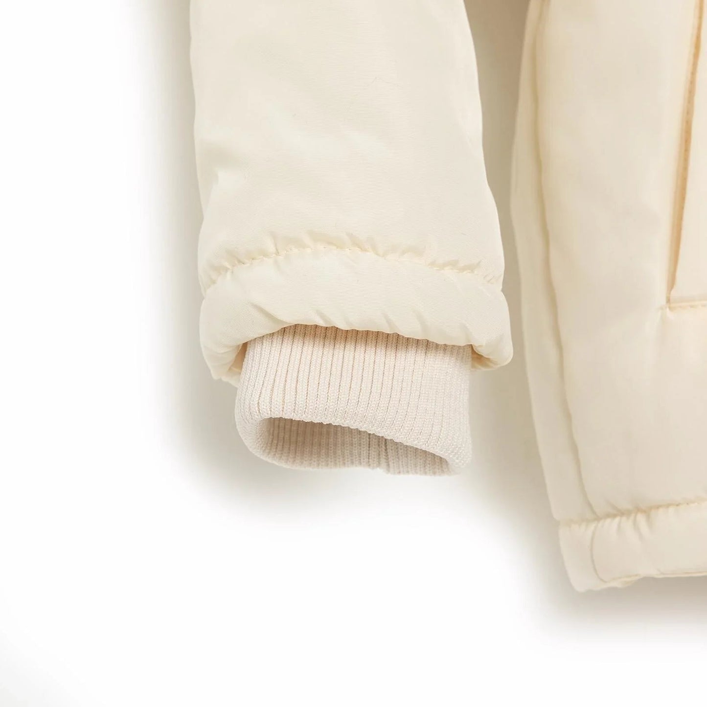 HelloBaby Hooded Coat - Beige - mezetto ebebek ebebek