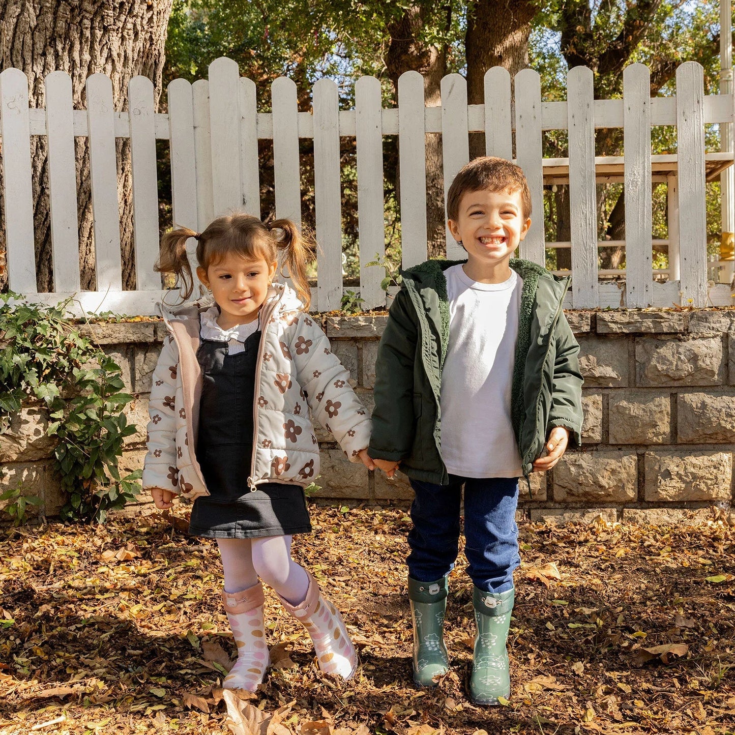 HelloBaby Hooded Coat - Green - mezetto ebebek ebebek
