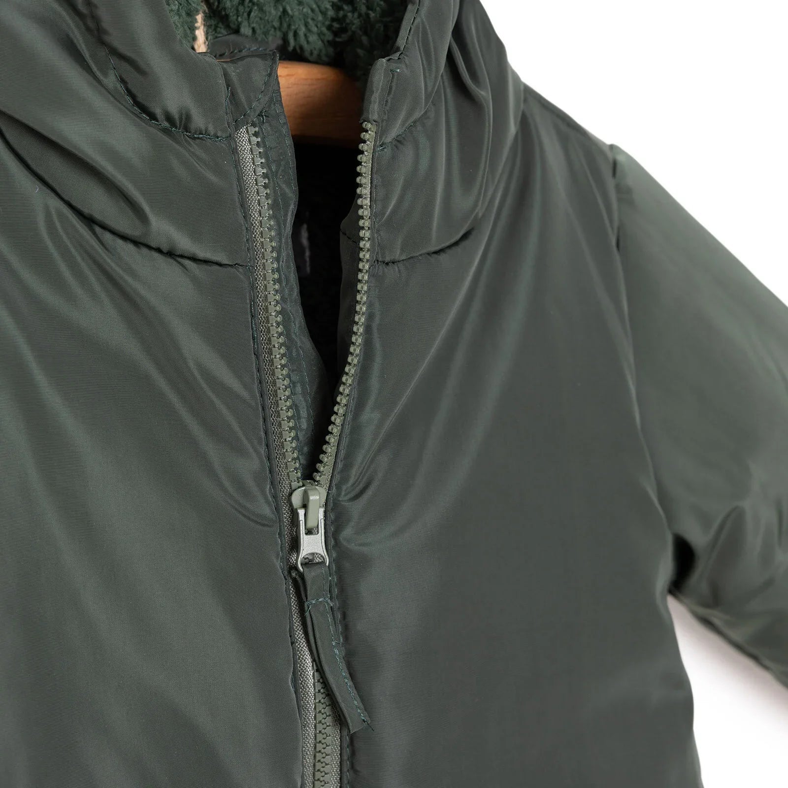 HelloBaby Hooded Coat - Green - mezetto ebebek ebebek