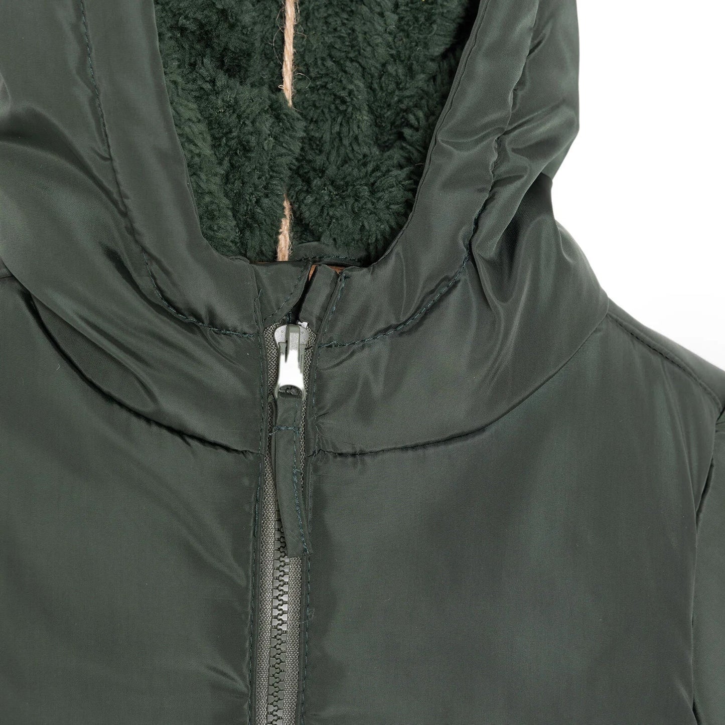 HelloBaby Hooded Coat - Green - mezetto ebebek ebebek