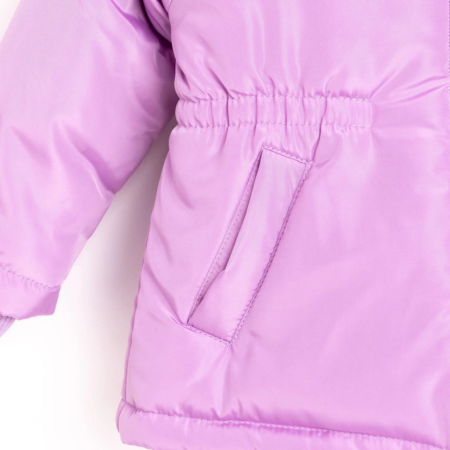HelloBaby Hooded Coat - Purple - mezetto ebebek ebebek